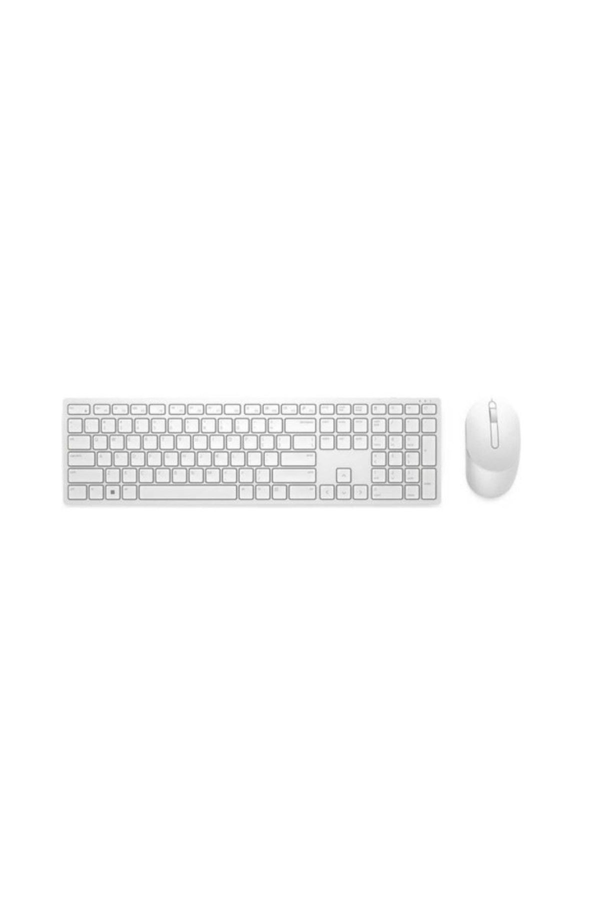 Dell 580-akhg Pro Wireless Keyboard And Mouse Km5221w Turkish Qwerty White