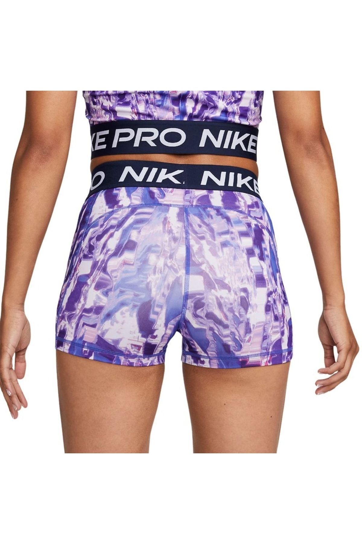 Nike Pro Women’s All Over Pattern 3” Training Shorts Dq5573-430
