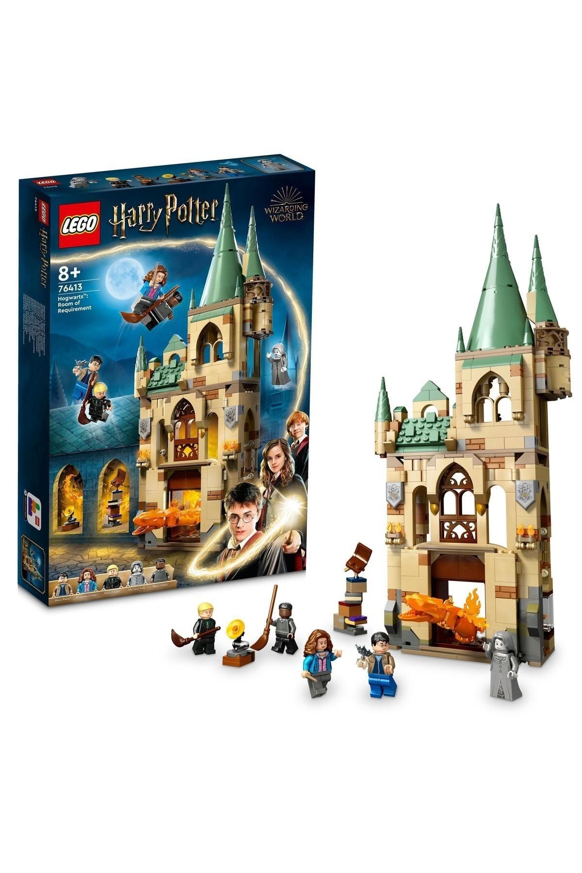 LEGO ® Harry Potter™ Hogwarts™: İhtiyaç Odası 76413 - Yaratıcı Oyuncak Yapım Seti (587 Parça)