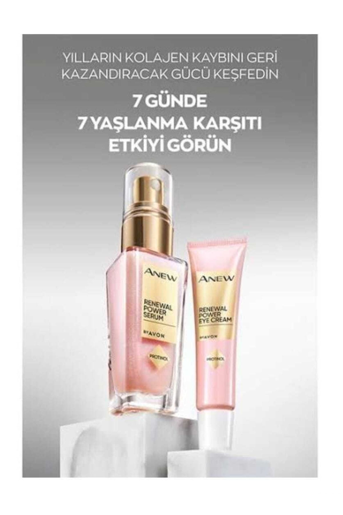 Avon Anew Protinol Power Serum 30ml + Anew Renewal Power Göz Çevresi Kremi 15 Ml