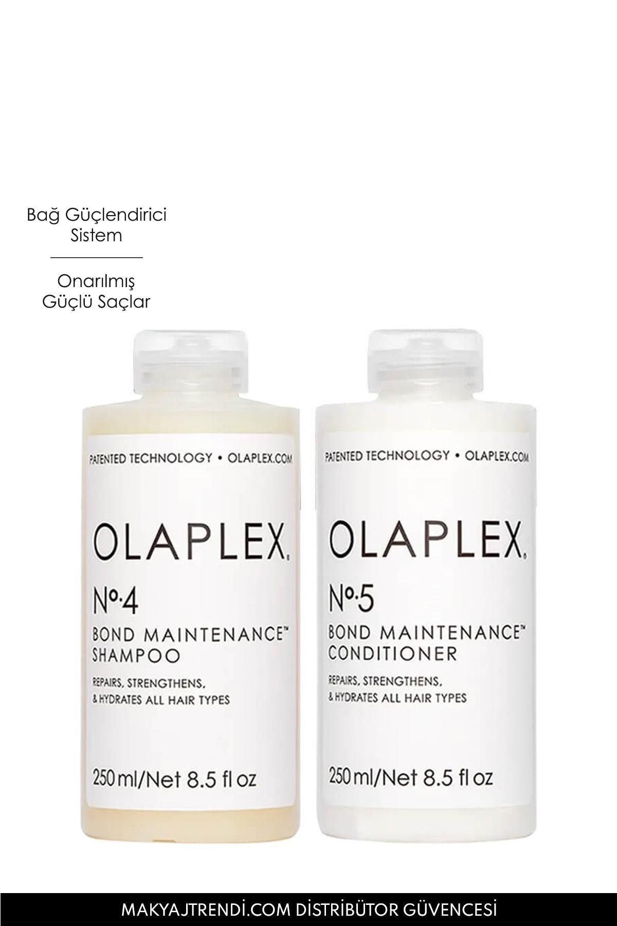 Olaplex Daily Cleanse & Condition - Saçları Temizleyen & Nemlendiren & Onaran Bağ Güçlendirici Set