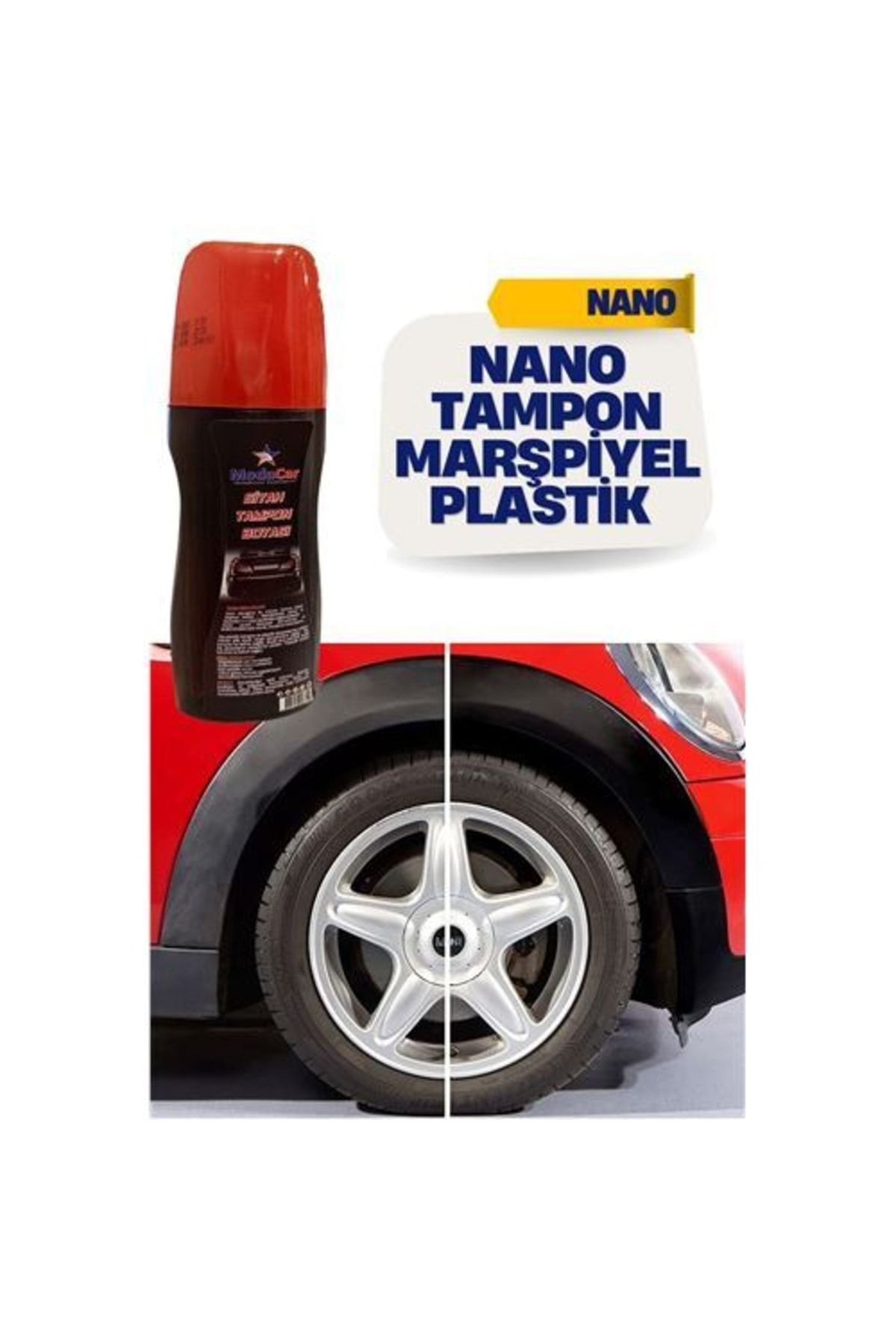 ModaCar Transformacion Nano Tampon Marşpiyel Plastik Yüzey Boyası 428989