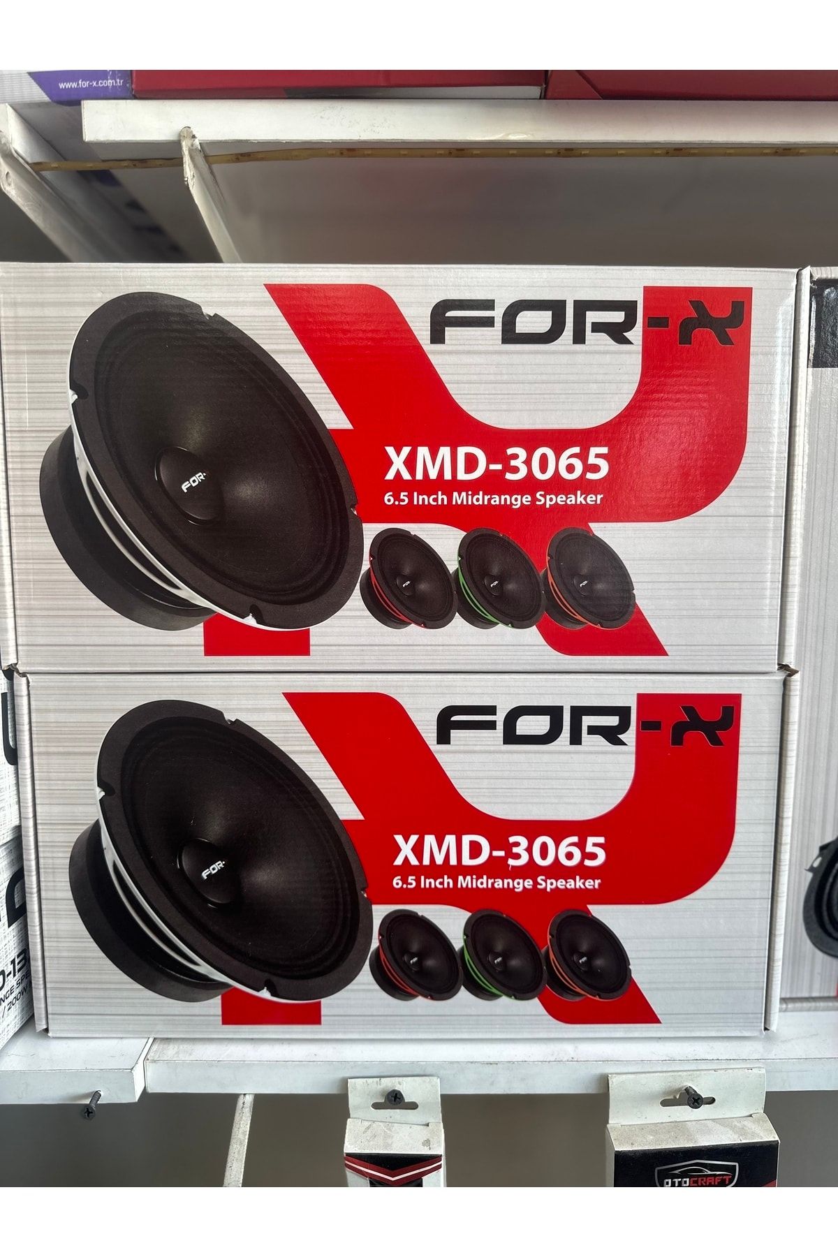 FORX5 Forx 16 Cm Midrange Xmd3065 4 Adet 2 Takim 200 Wat 100 Rms