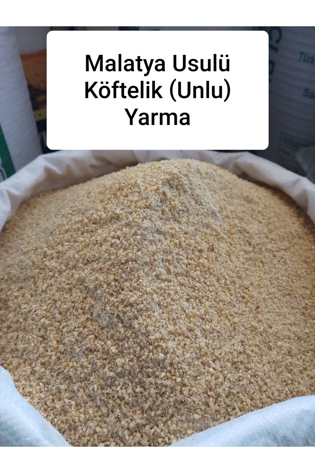 Yerli Malatya Köftelik (unlu) Yarma 5 Kg