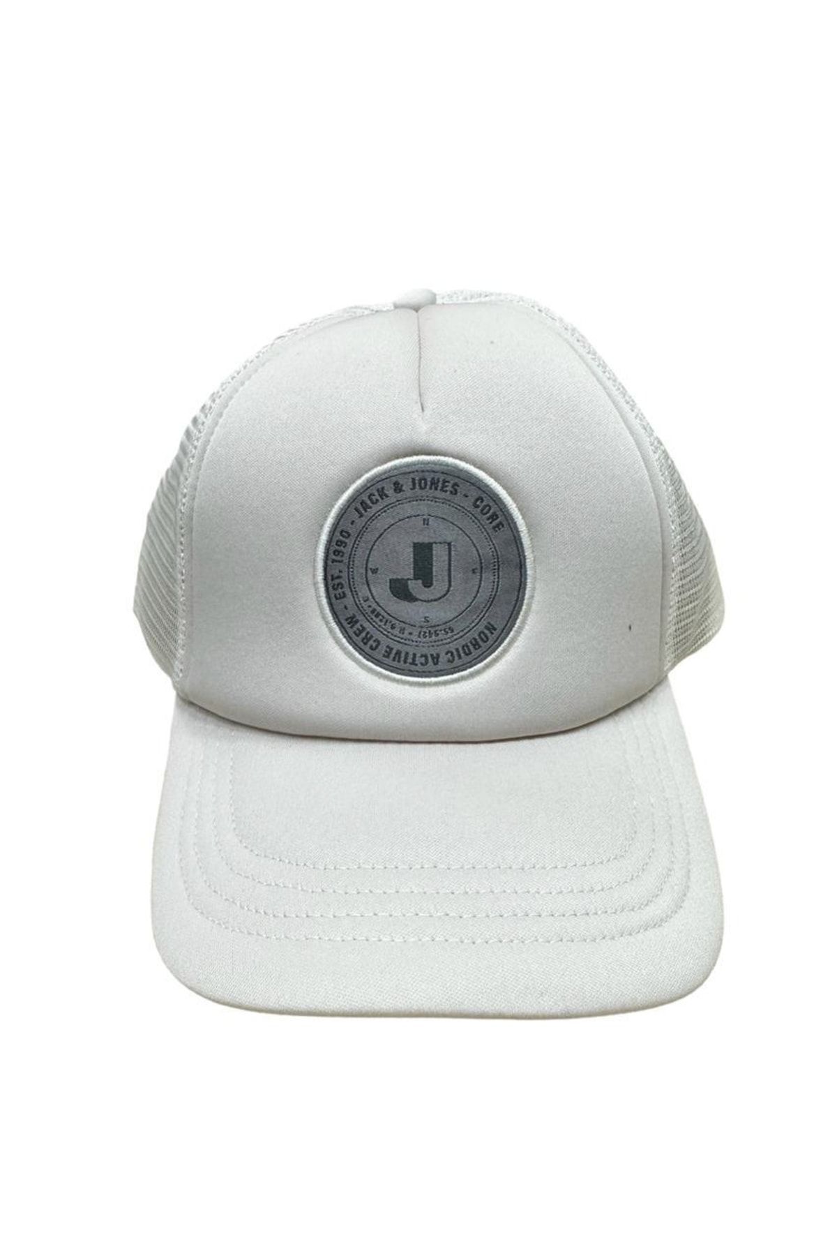 Jack & Jones Jack Jones Vıbes Trucker Cap Erkek Beyaz Şapka 12235601-01