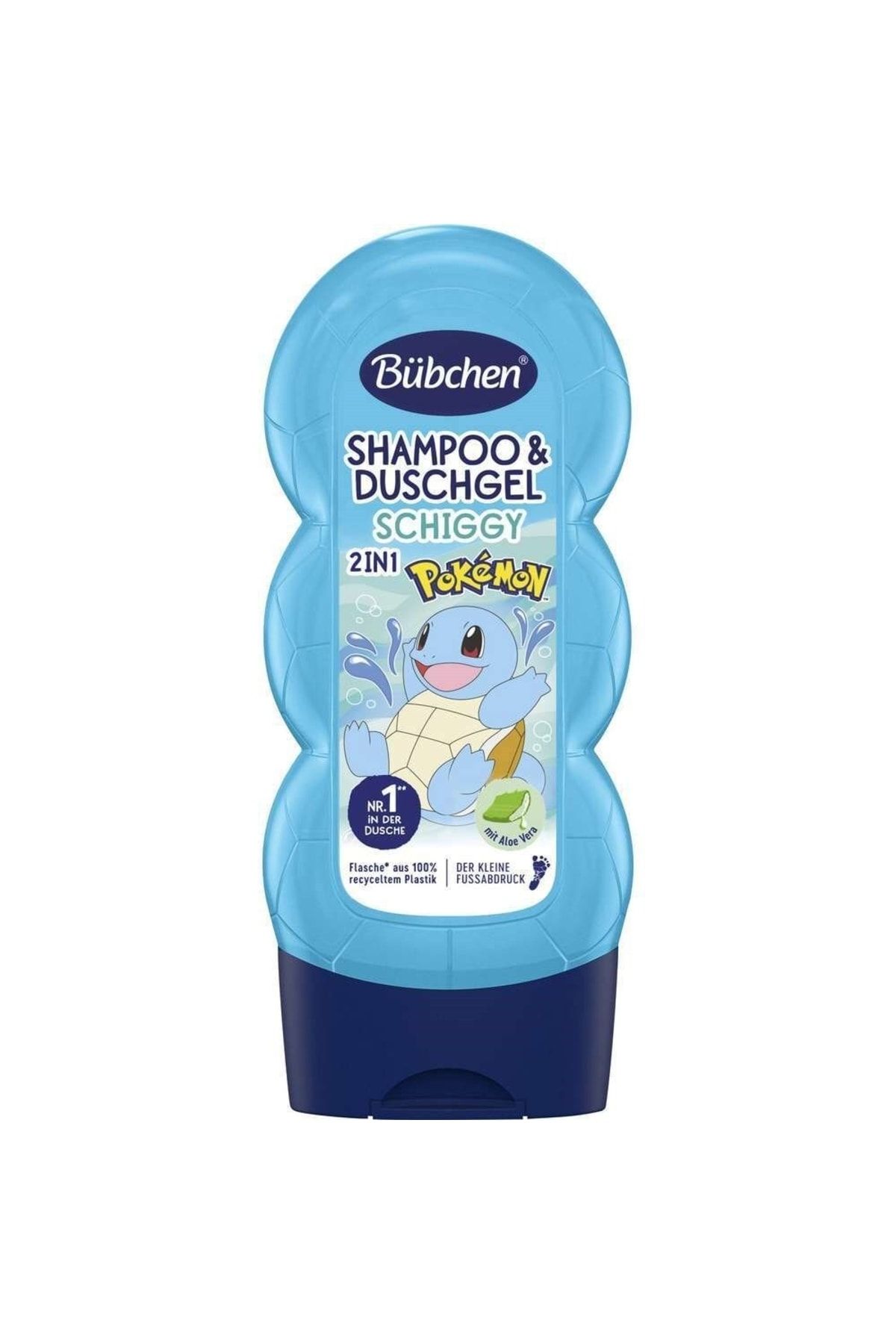 Bübchen Pokemon Schiggy Kinder Shampoo & Duschgel 2in1, 230 Ml