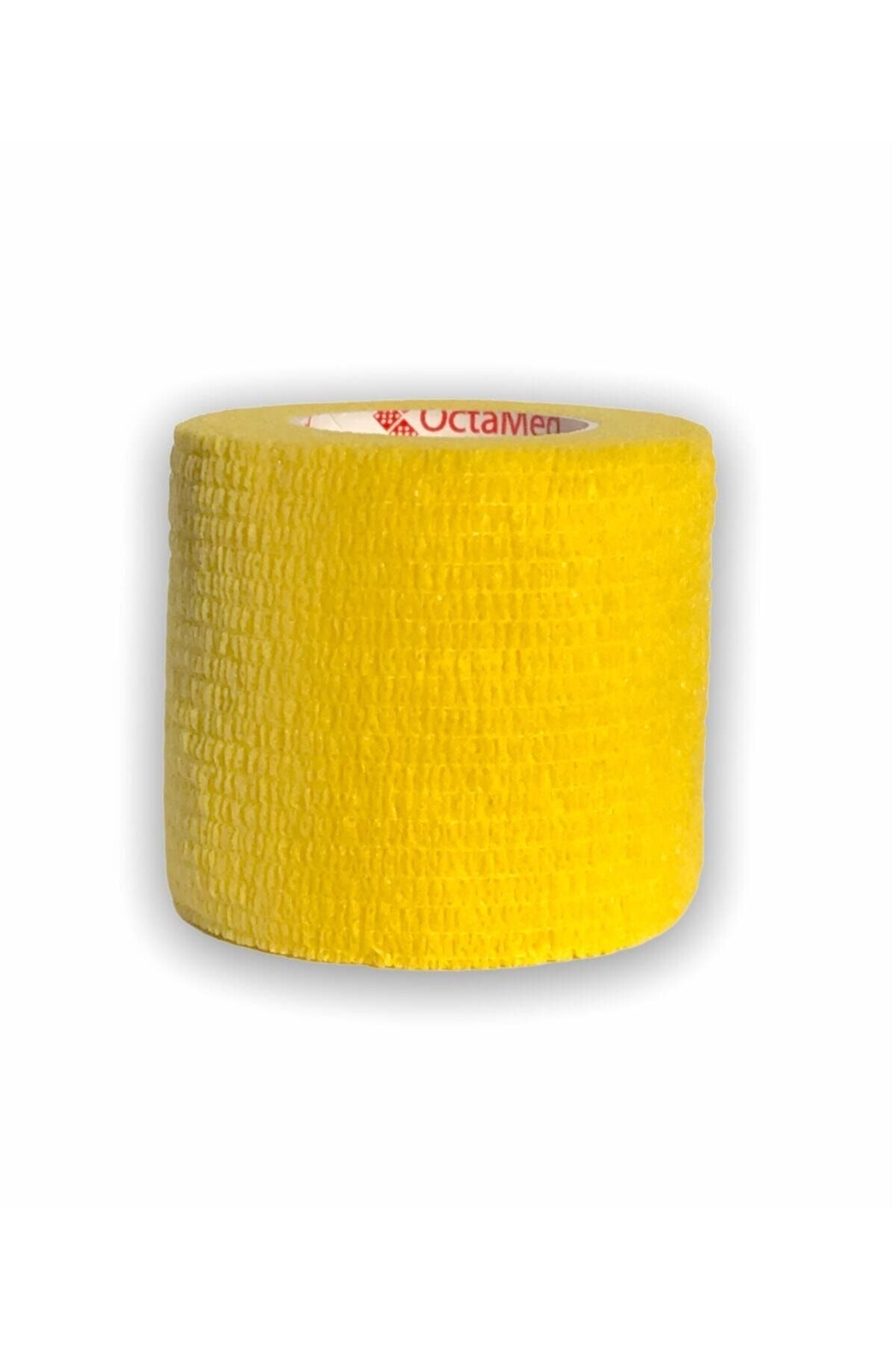 octamed Octacare Kendinden Yapışkanlı Elastik Bandaj Sarı