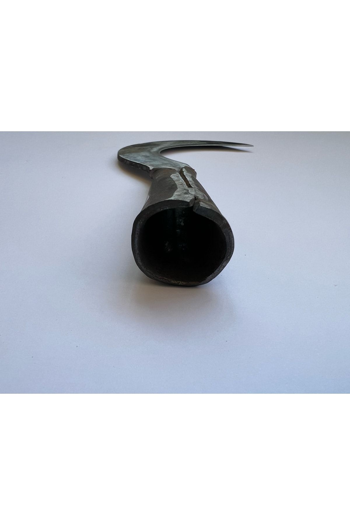 Uçan Metal El Yapımı Dövme Çelik Diken-Ot Orağı 1 Nolu