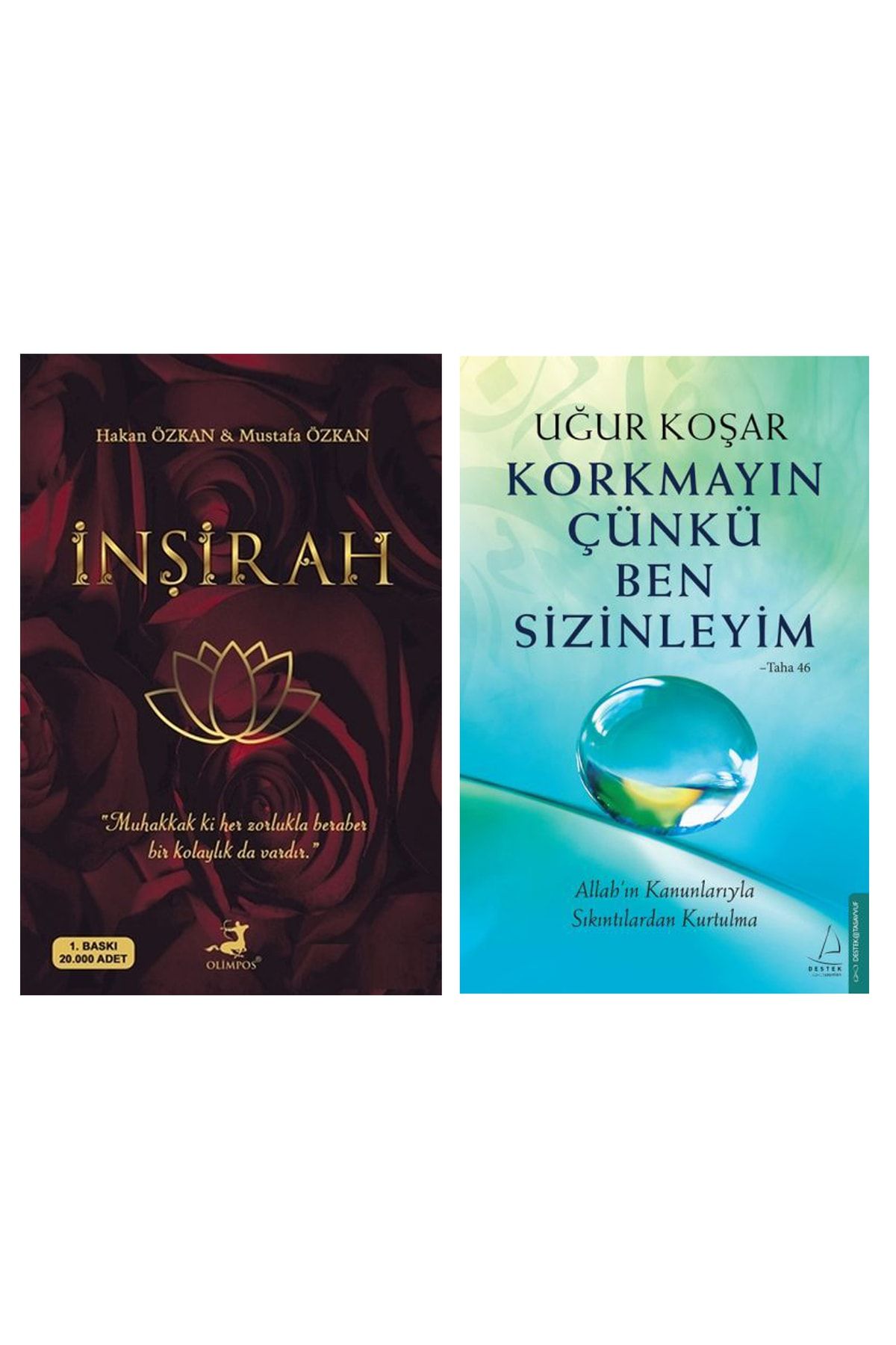 Olimpos Yayınları Inşirah - Korkmayın Çünkü Ben Sizinleyim 2 Kitap (hakan Özkan - Uğur Koşar)