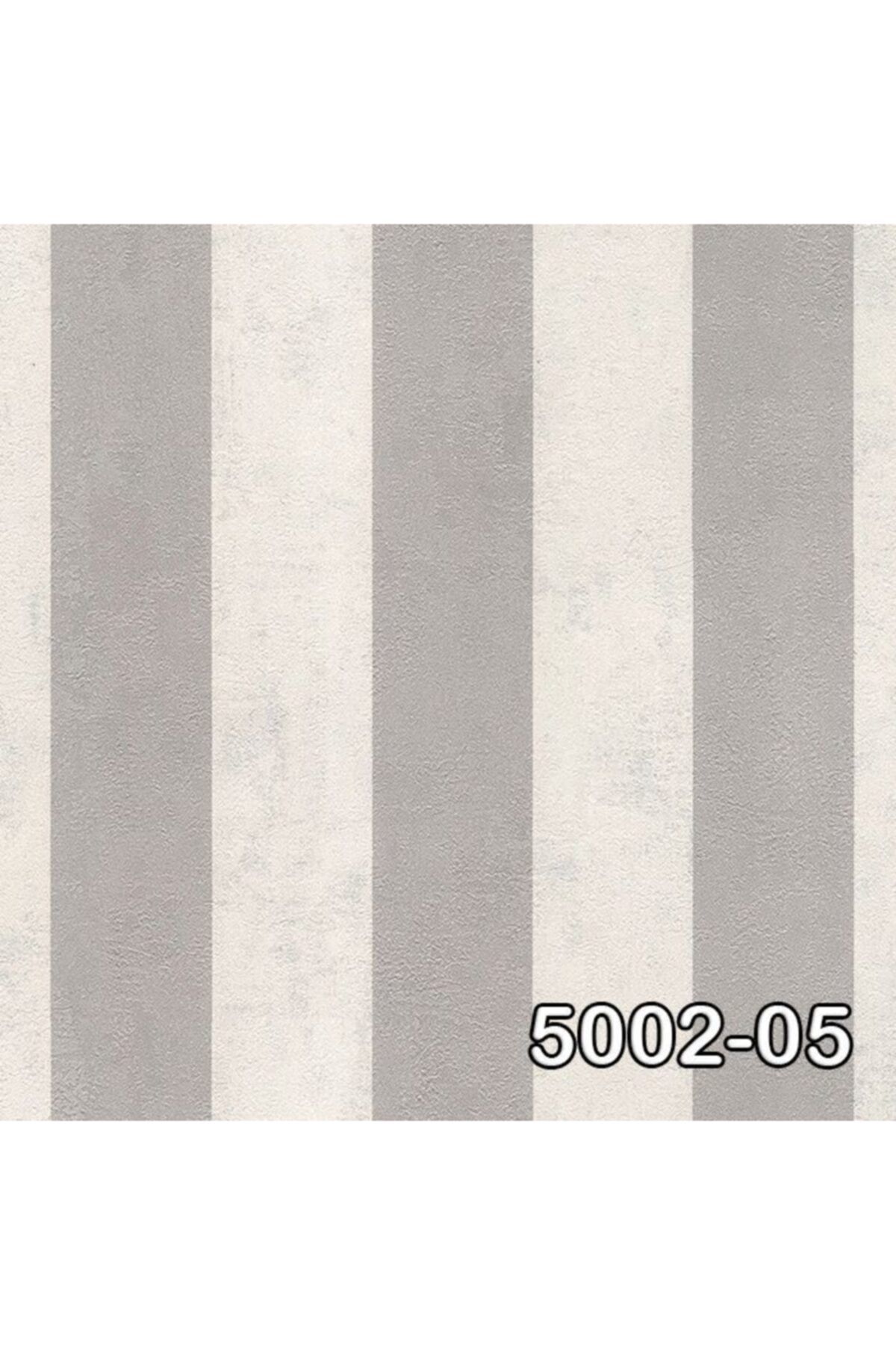 Genel Markalar Retro Gri Renk Zebra Desenli Duvar Kağıdı 5003-05