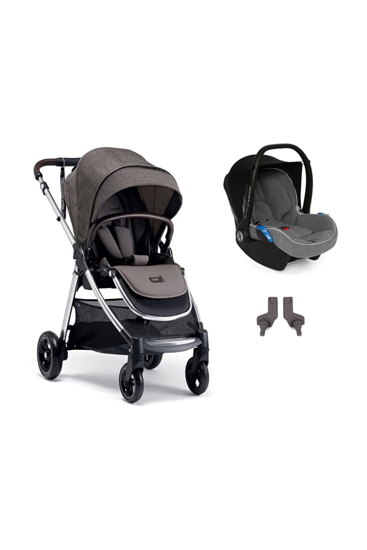 Mamas Papas Armadillo Flip XT 3 Travel Sistem Bebek Arabası Chestnut