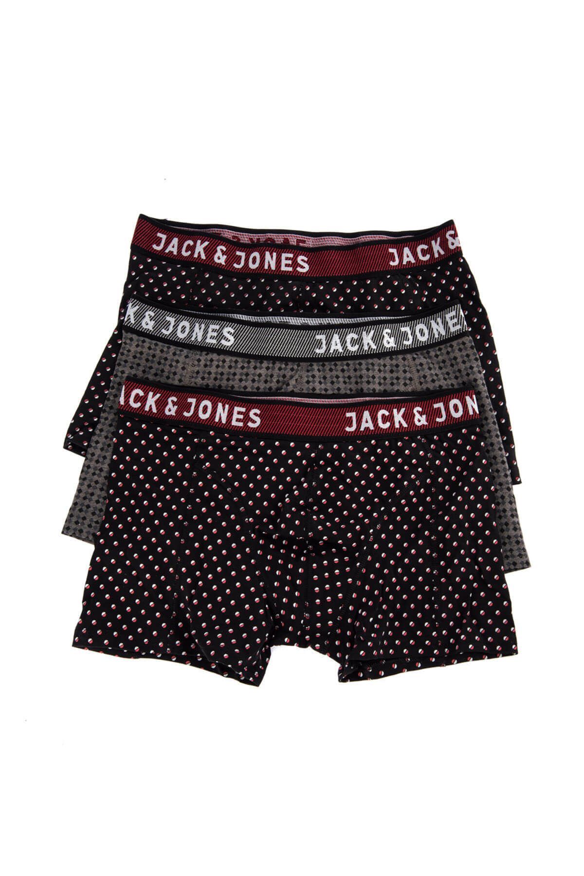 Jack & Jones 3'lü Boxer - Peter Trunks 3 Pack 12143992