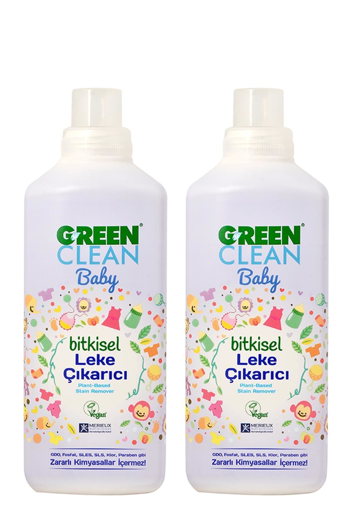 Green Clean Baby Bitkisel Leke Çıkarıcı 1000 ml - 2'li Set