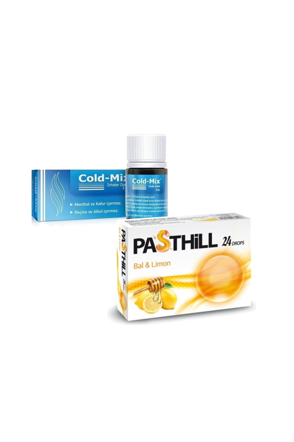 Cold-Mix Inhaler 5 Ml Damla + Pasthill 24 Drops