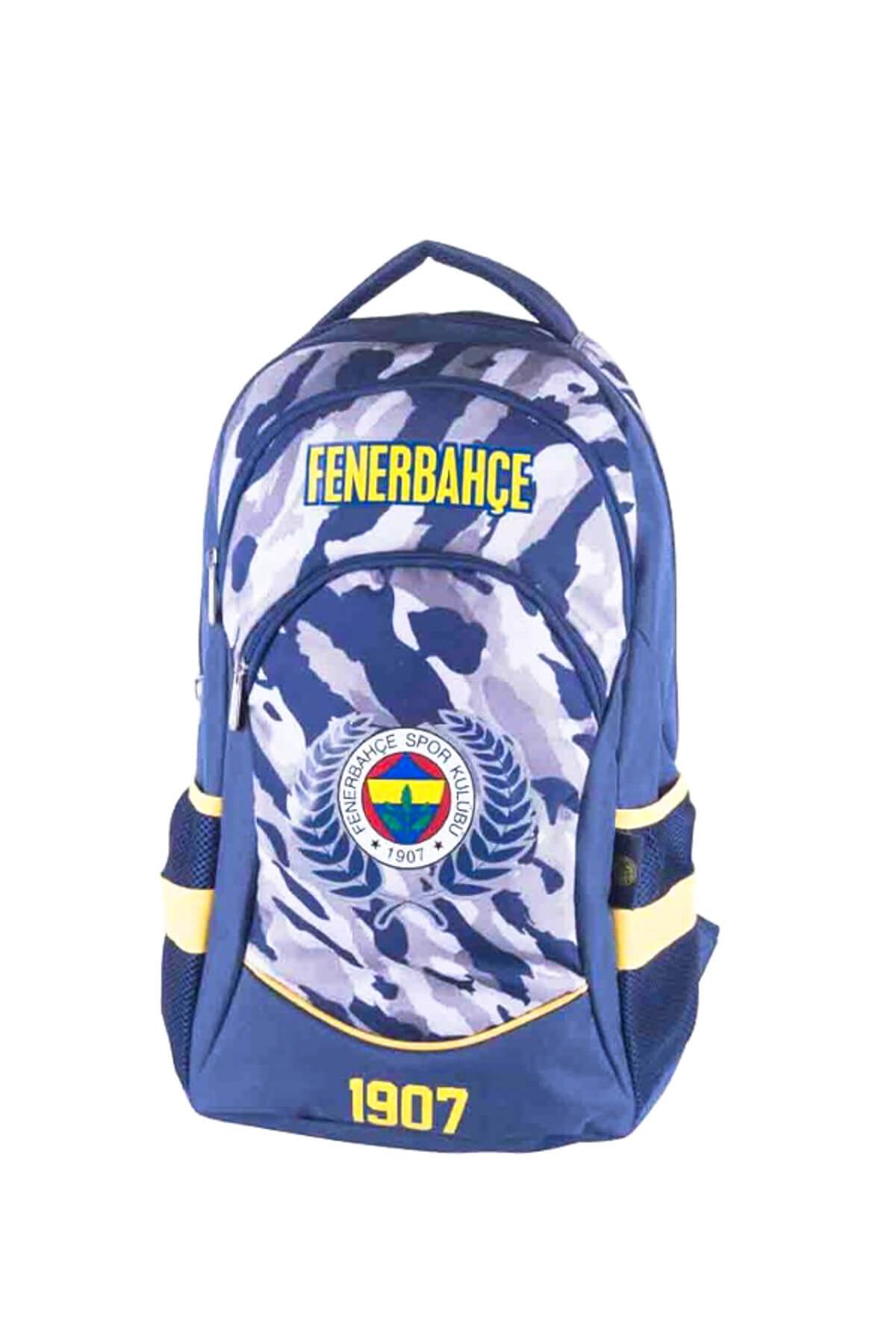 Fenerbahçe Fenerbahçe Lisanslı Kamuflaj Desenli Sırt Çantası (Hakan Çanta 88514) /