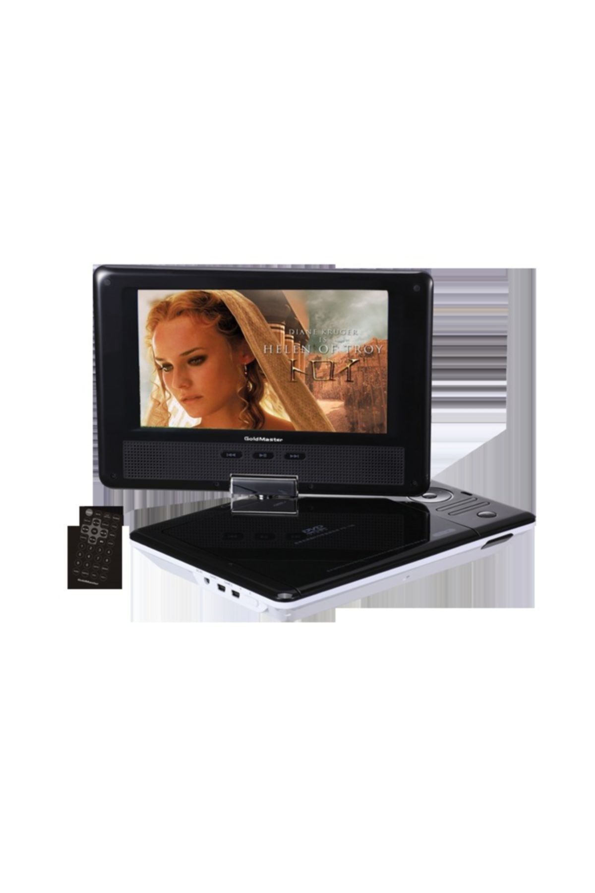 GoldMaster PD-700 Portable DVD Oynatıcı (BEYAZ)