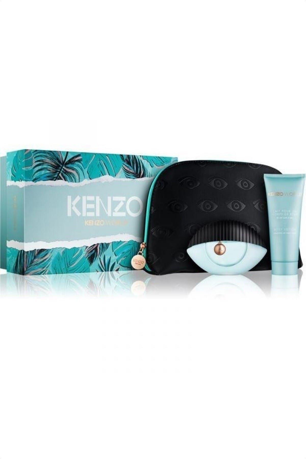 Kenzo World Edp 75 ml+ Body Lotion 75 ml Kadın Parfüm Set 3274872366176