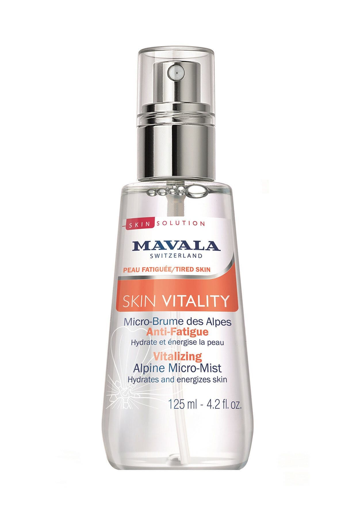 Mavala Skin Vitality Micro-brume Des Alpes 125 Ml
