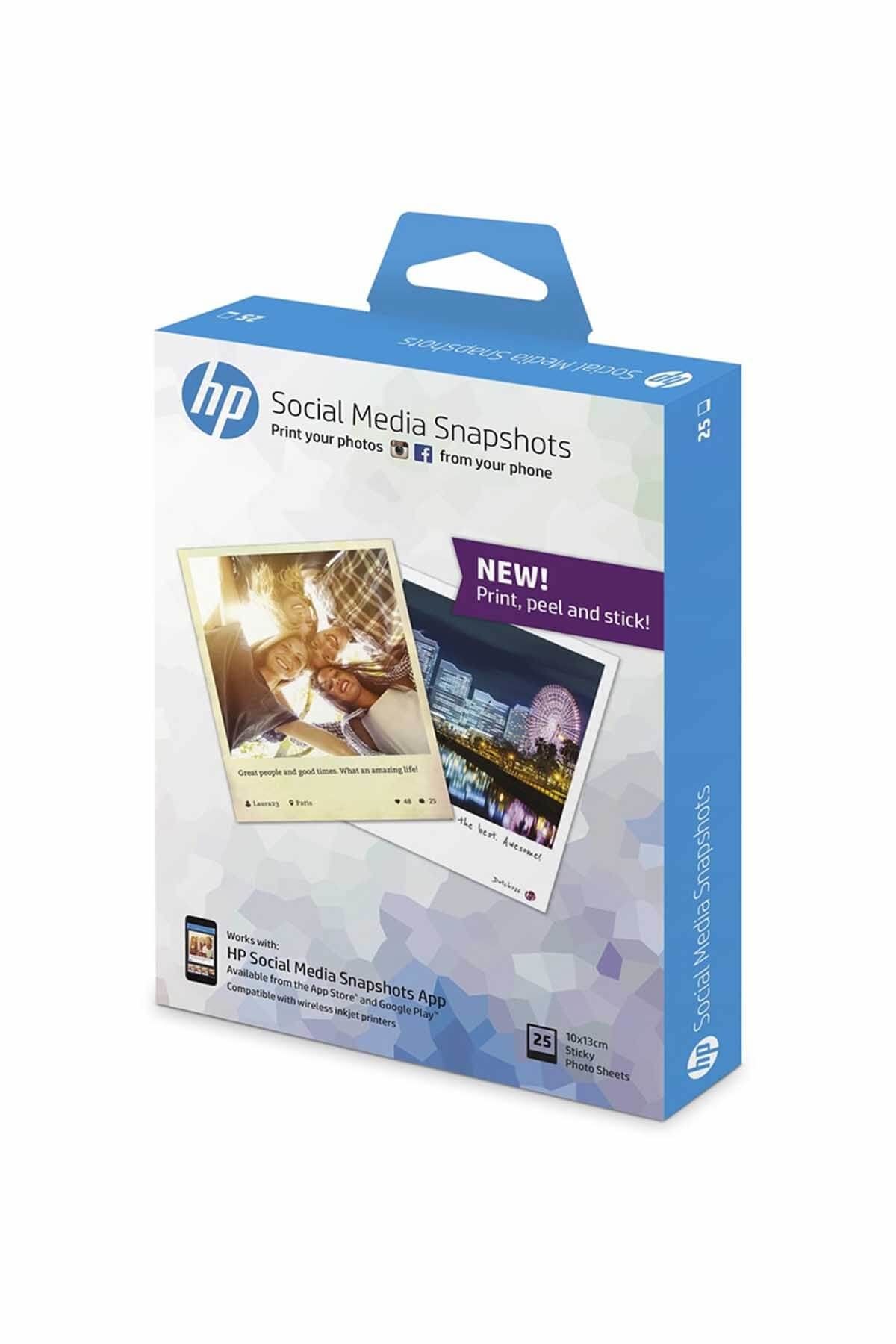 HP W2G60A Social Media Snapshots - 25 YAPRAK- 10x13CM