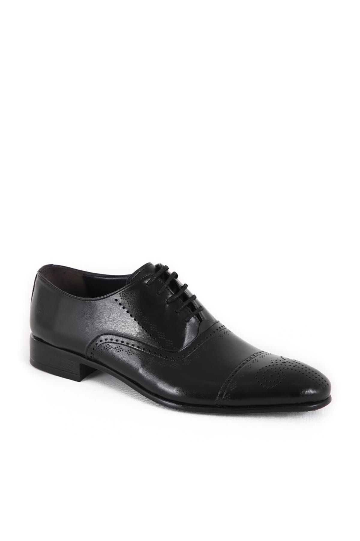 Muggo Siyah Erkek Klasik Ayakkabı DPRMGM0154001