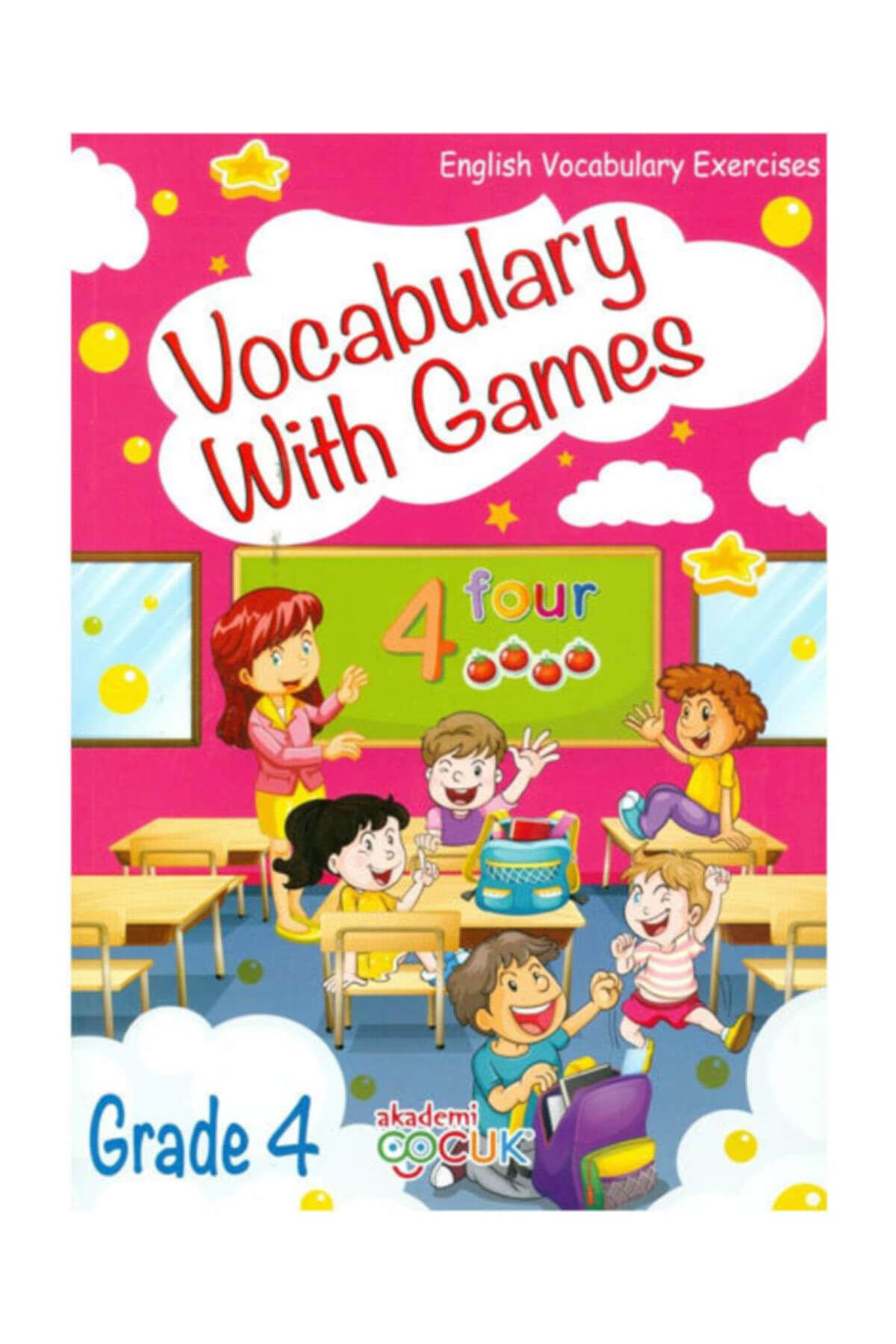 Akademi Çocuk Vocabulary With Games 4 Grade