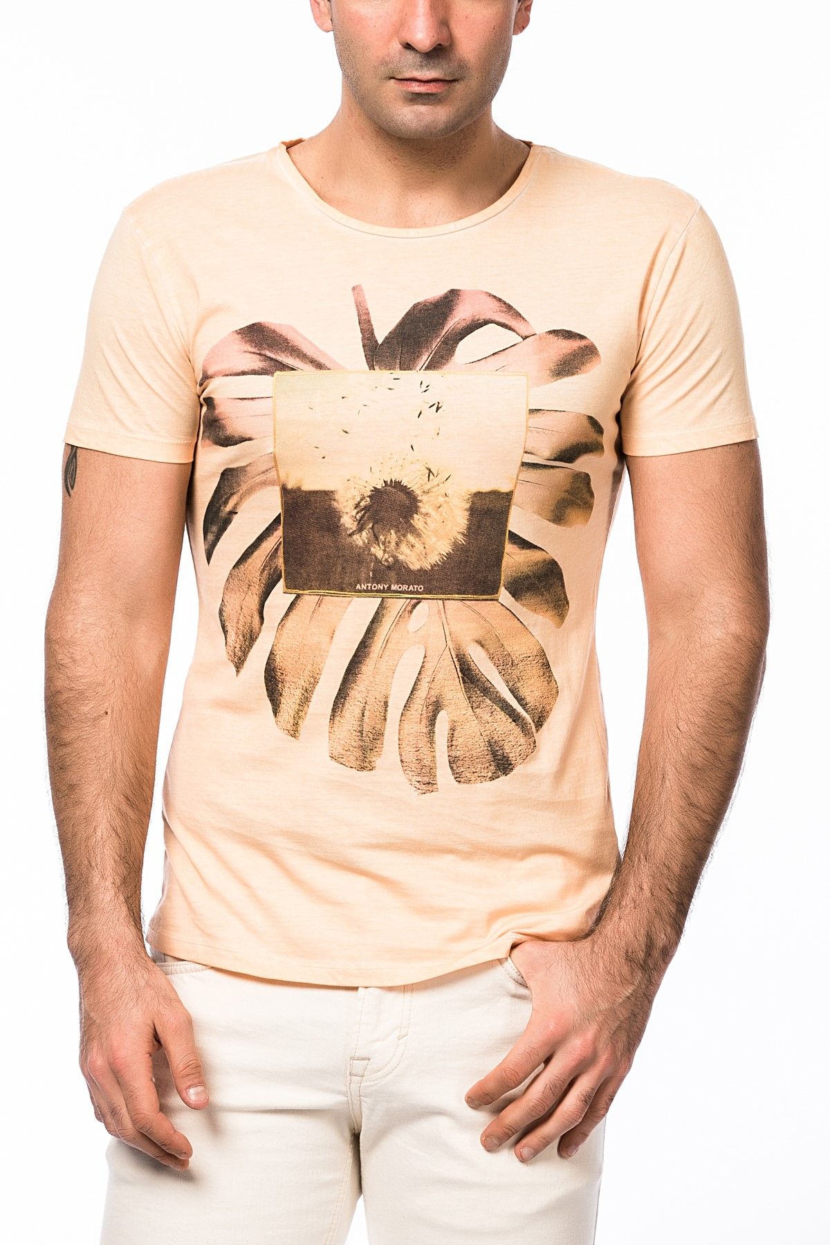 Antony Morato Erkek T-Shirt Ks006Unisex6007