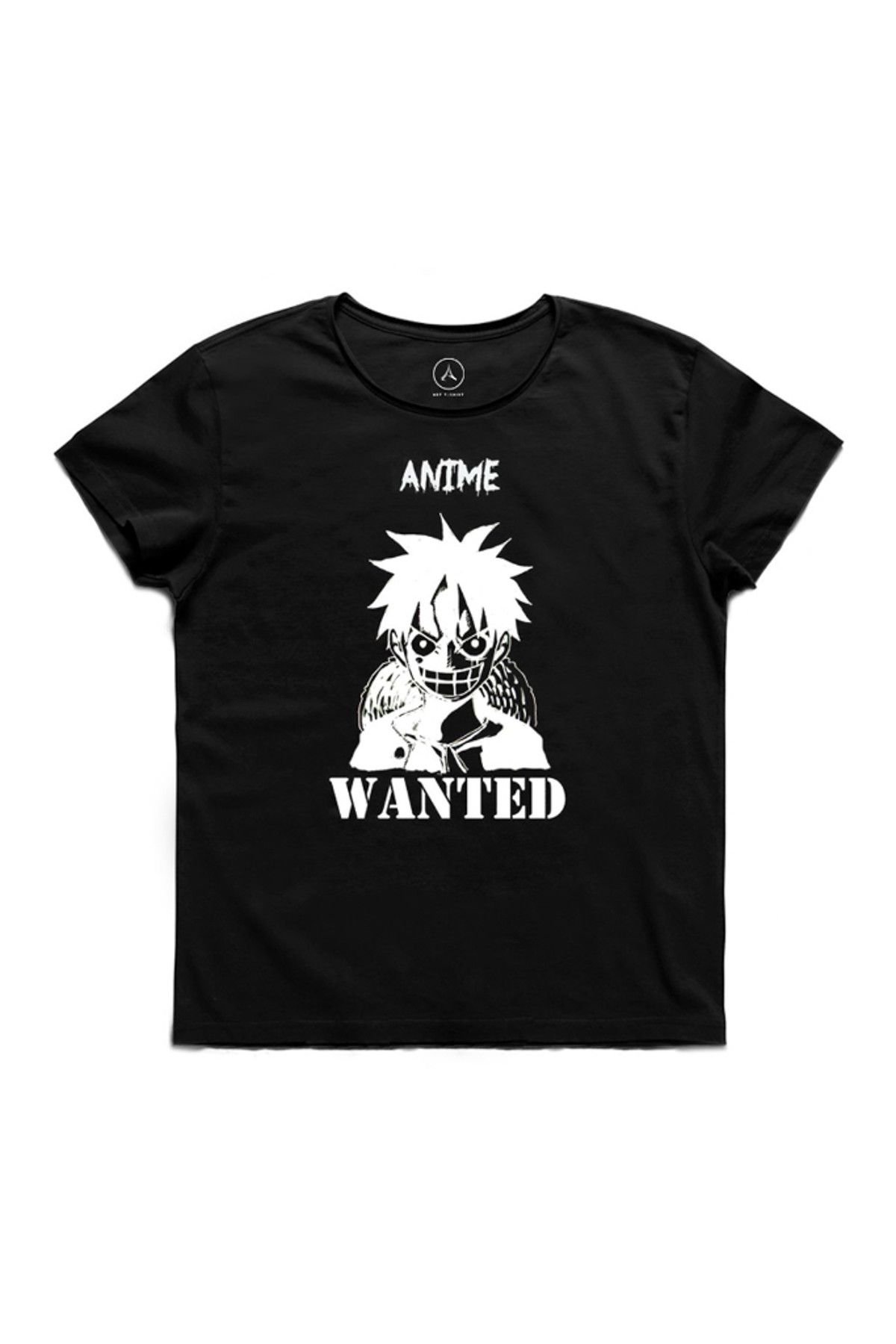 Art T-Shirt Erkek Siyah Anıme Wanted T-Shirt ART00016WE