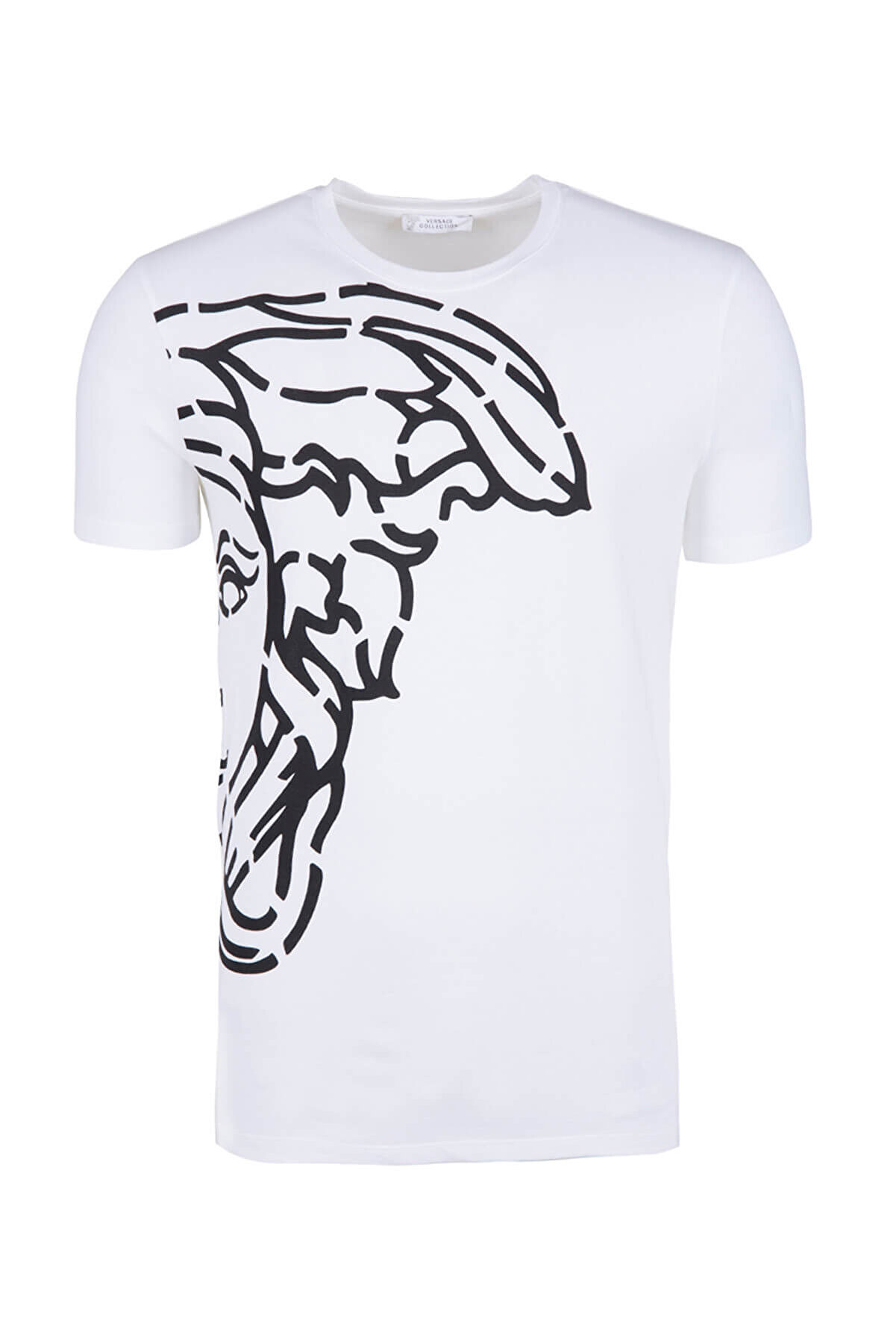 Versace Erkek Beyaz T-Shirt Vj00359 V800683S V7001