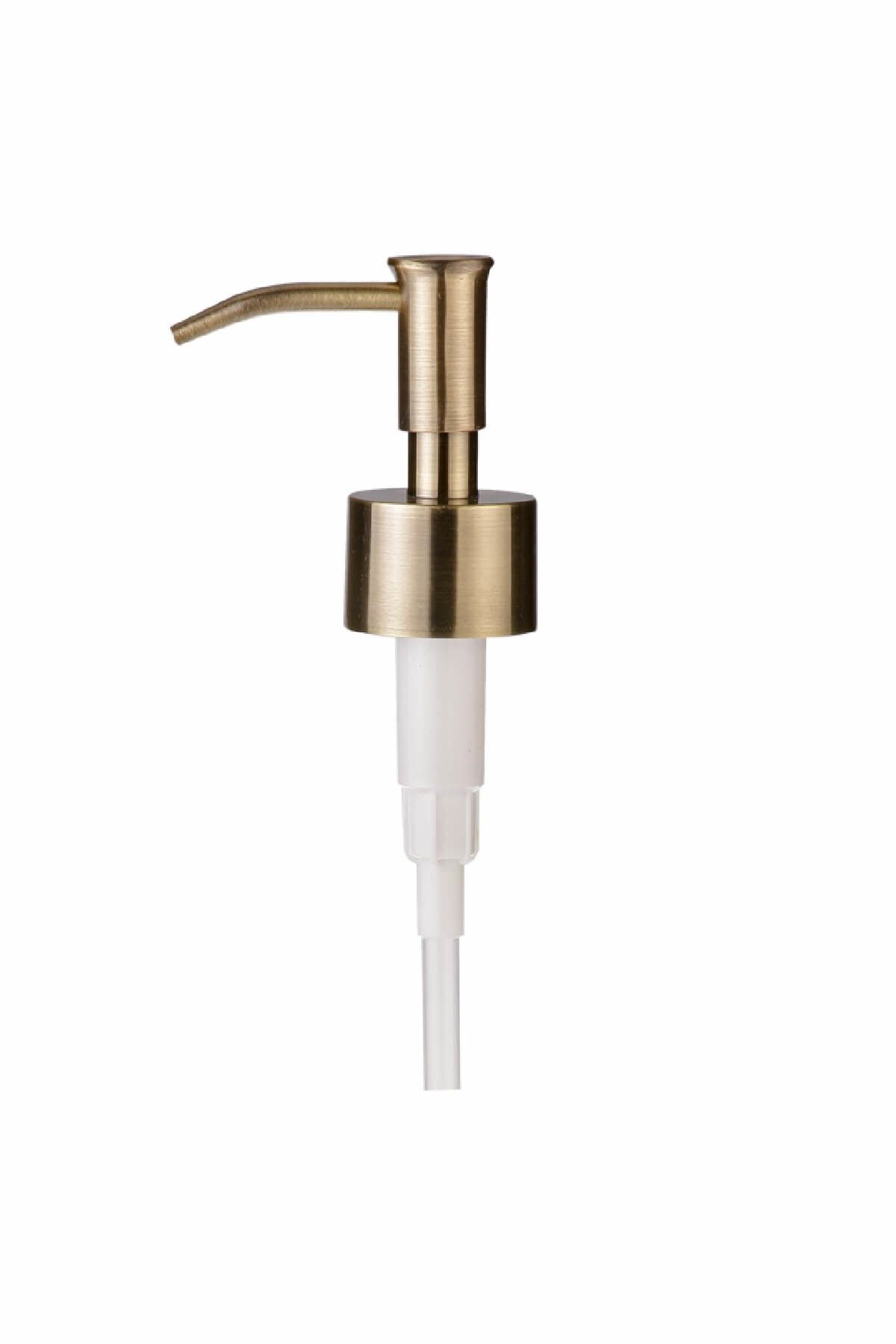 Prima Nova Yedek Sıvı Sabunluk Pompası-Mat Gold Plastıc
