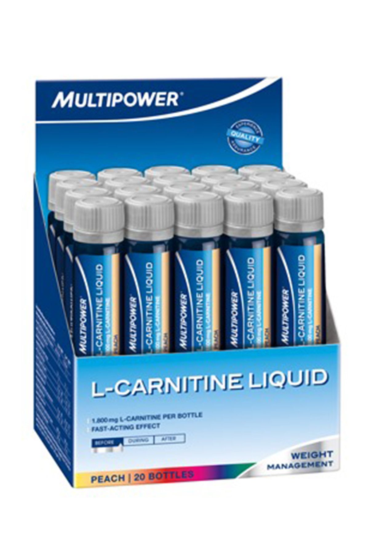 Multipower L-Carnitine Liquid Forte 1800  mg 20 Ampul SYYMUL021090