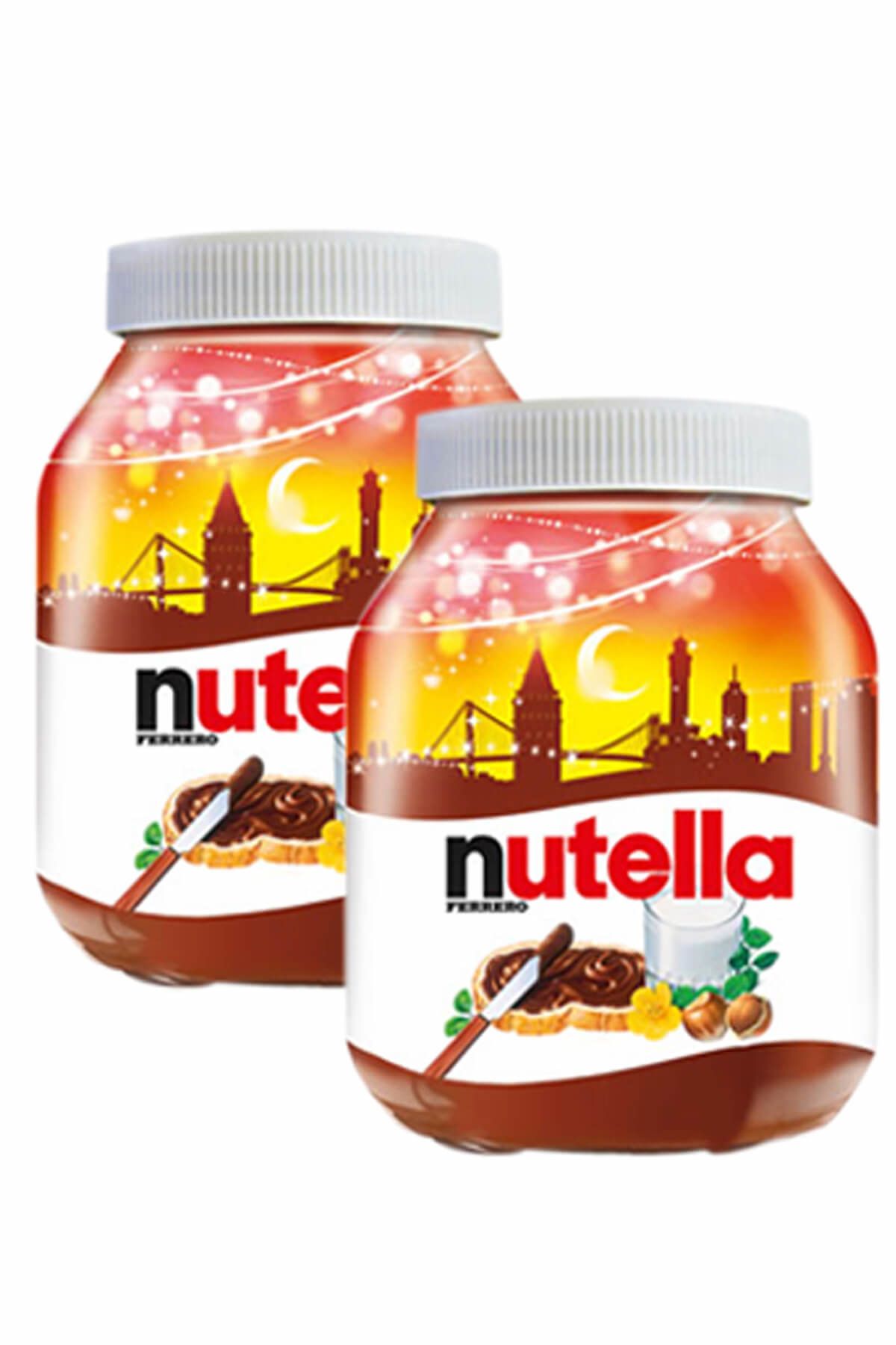 Nutella Ramazan Kakaolu Fındık Kreması 825 g x 2 Adet