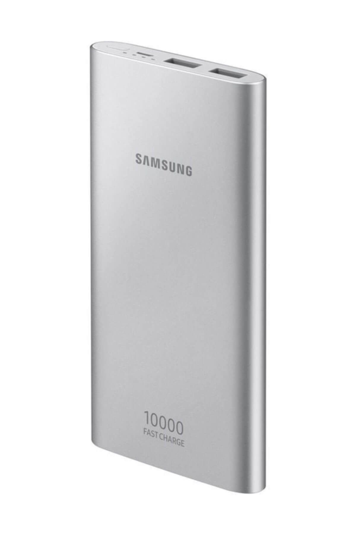 Samsung 10.000 mAh Micro USB Gümüş Powerbank (Samsung Türkiye Garantili) EB-P1100B