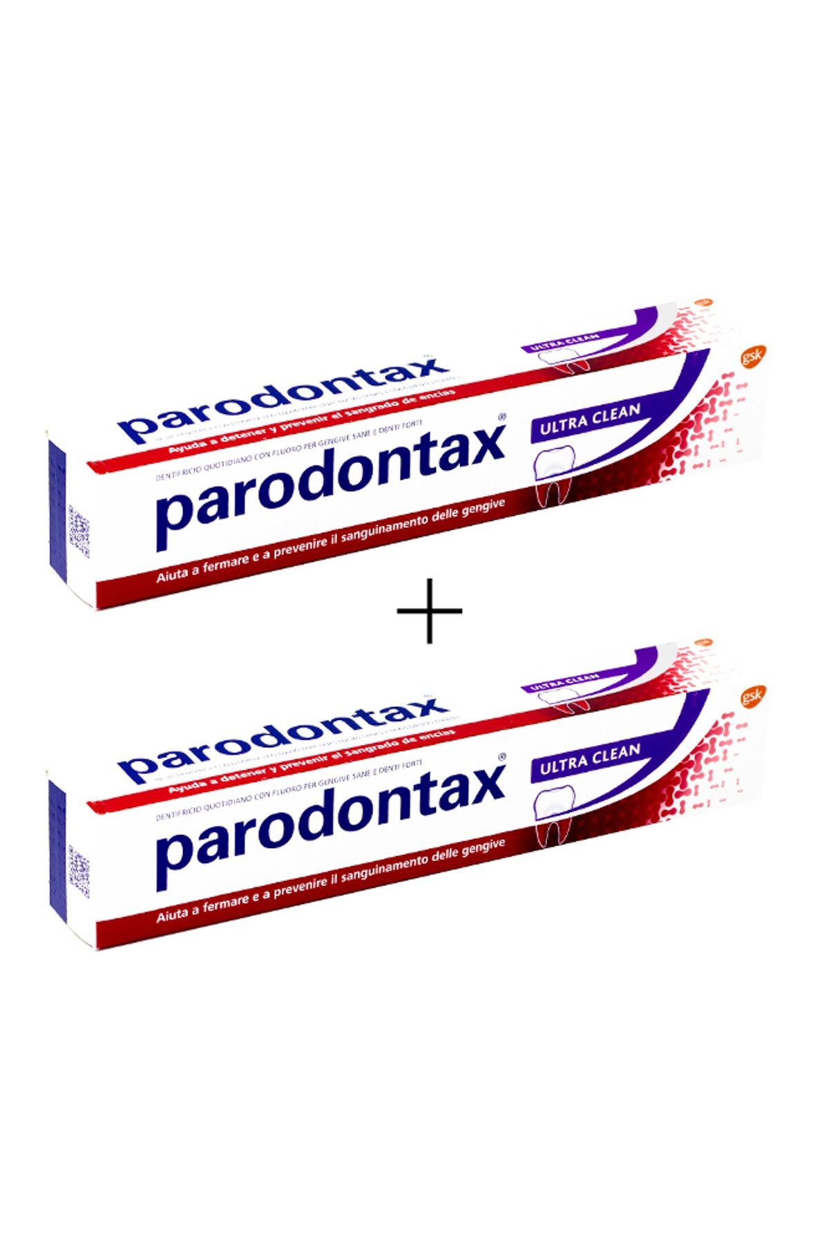Parodontax Diş Macunu Ultra Clean 75 ml  + 75 ml