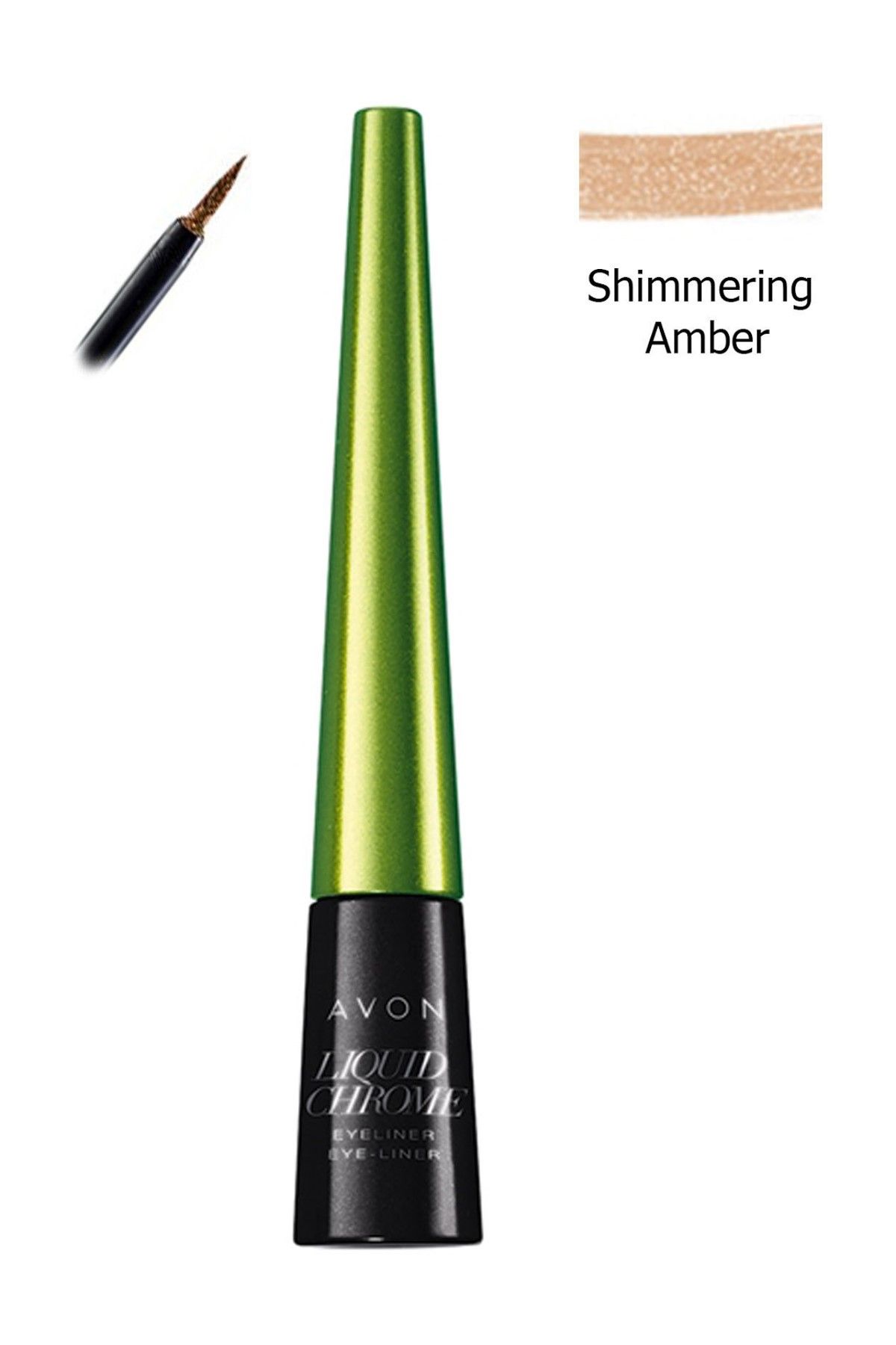 Avon Metalik Likit Nude Eyeliner - Shimmering Amber 8681298933472