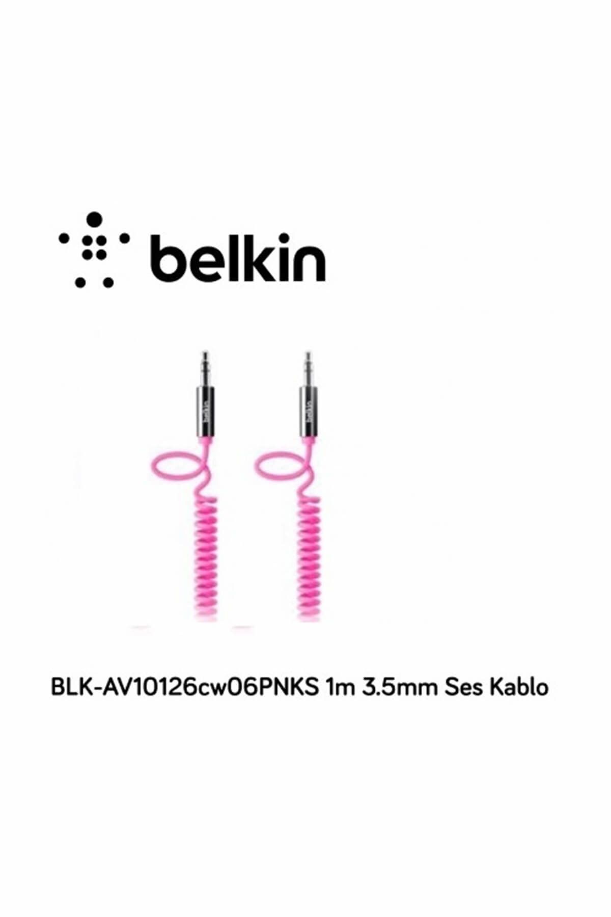 Belkin Blk-av10126cw06pnks 1m 3.5mm Ses Kablo