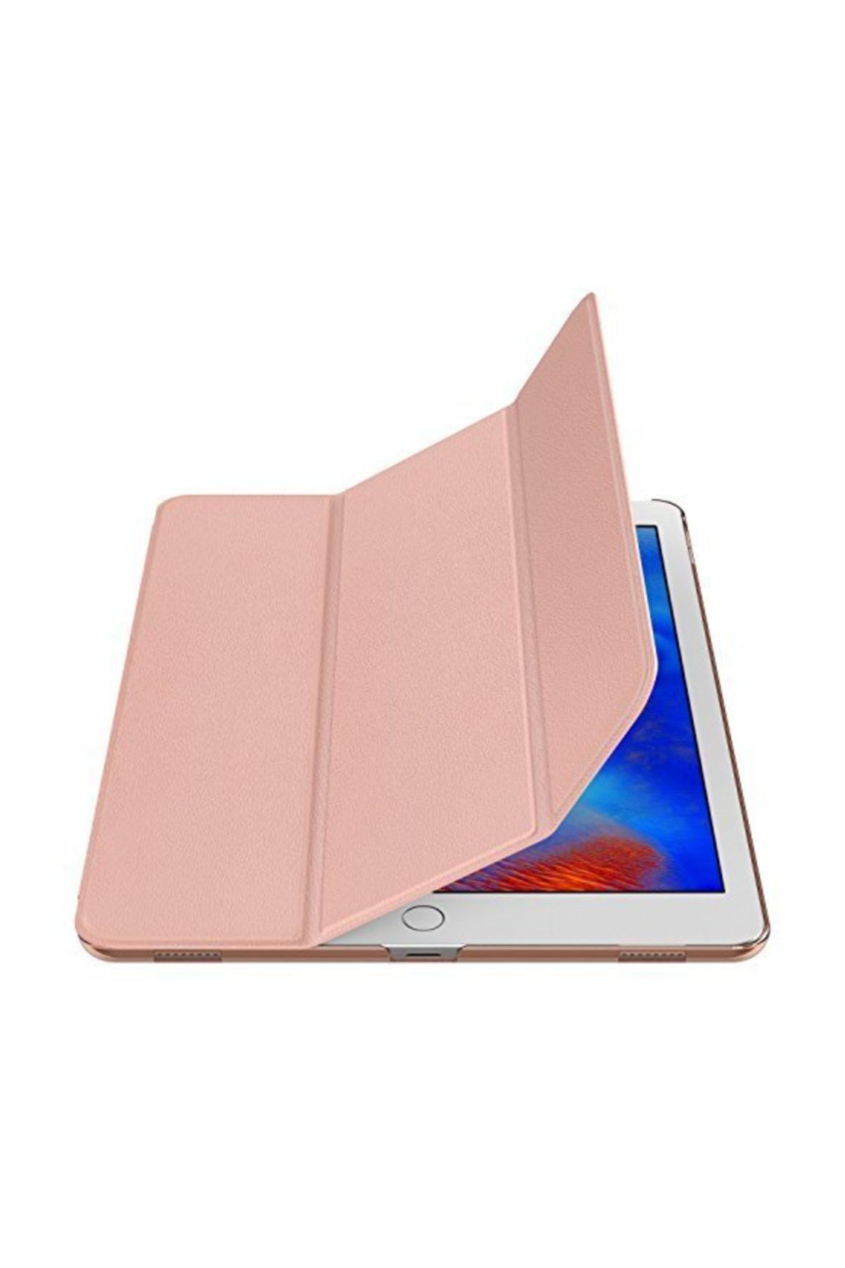 Tomkas Ipad 3 Kılıf 9.7 Smart Case Kapaklı Ön Arka Full Koruma