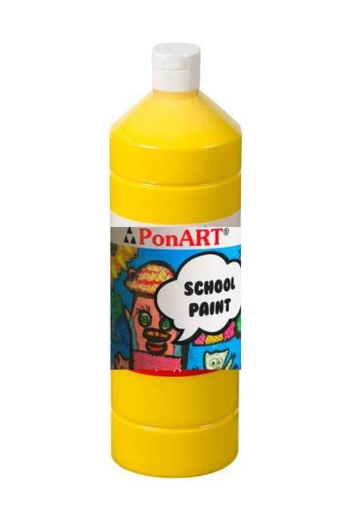 Ponart School Paint Tempera Boya 1000 ml. PSP-2202 PRIMER SARI