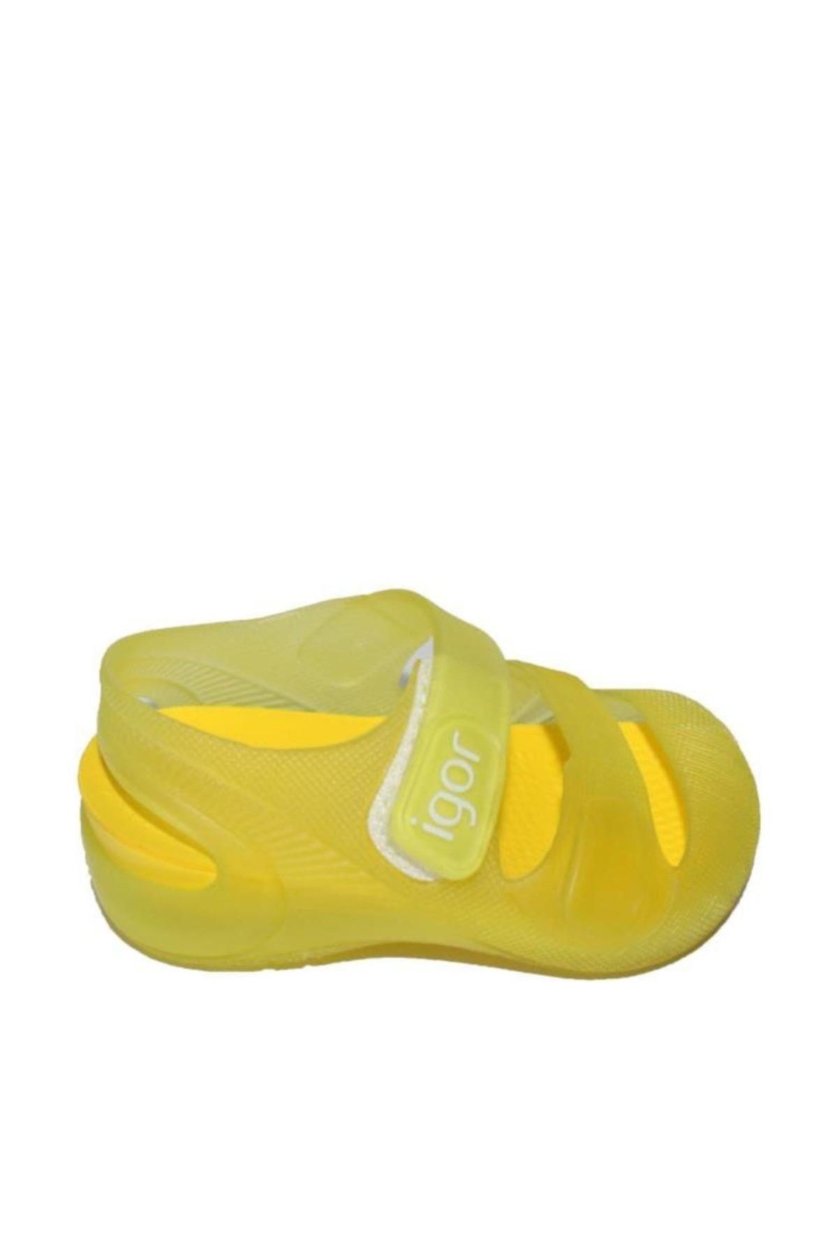 IGOR Hakiki Deri Unisex Sarı       Sandalet 18Yigor1011010