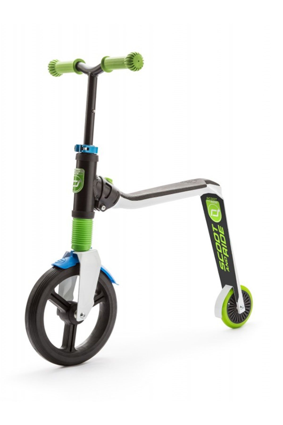 SCOOT AND RIDE Scooter Highfreak Whı/Yeşil/Mavi (202310)
