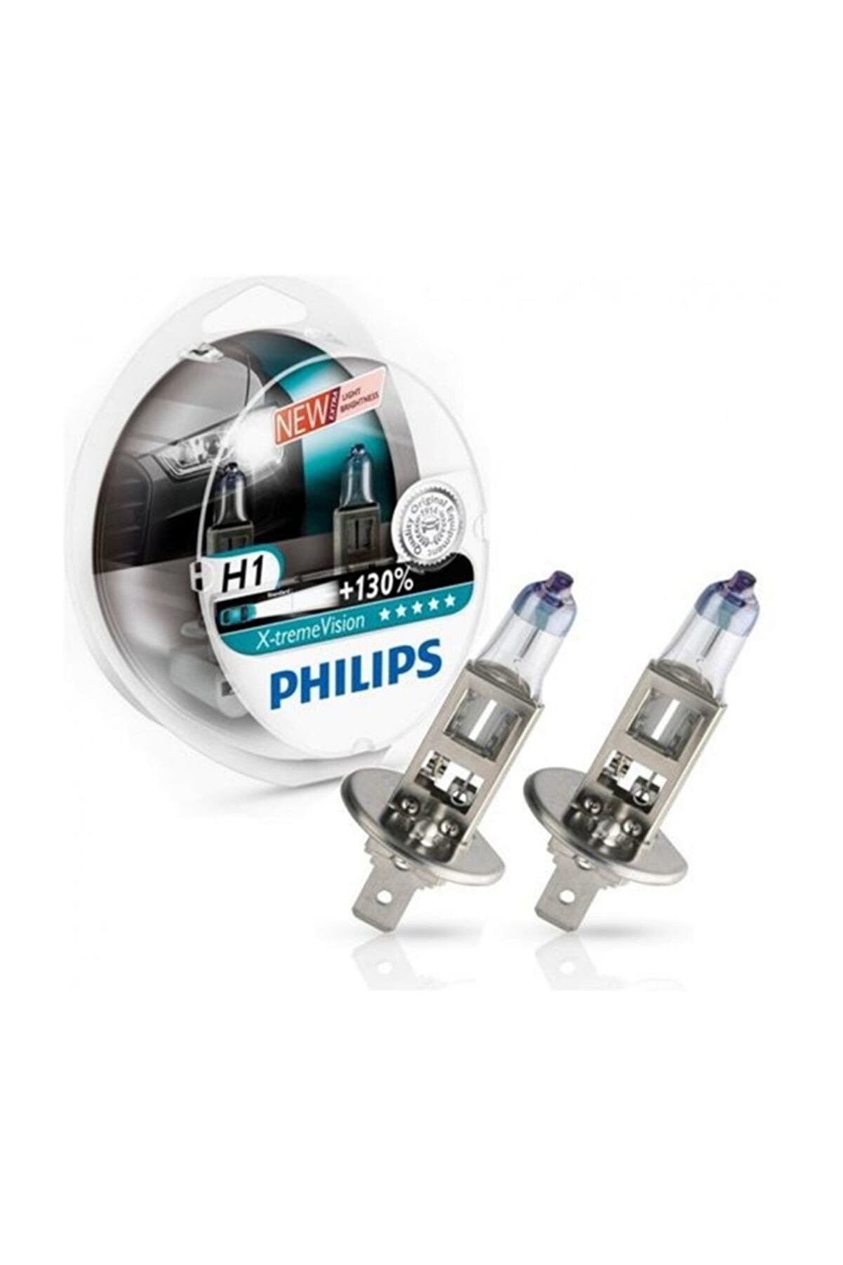 Philips X-Treme Vision H1 Otomobil Far Ampulü (12258XV+S2) +%130 FAZLA IŞIK (2’Lİ SET)