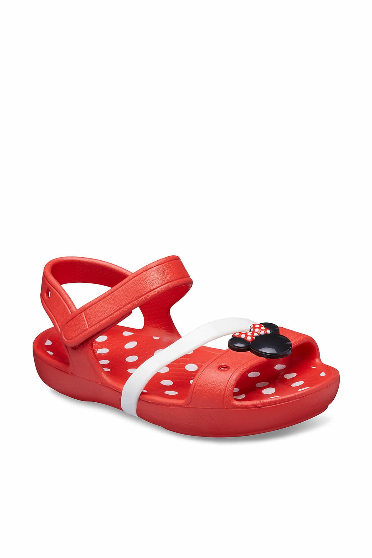 Crocs Kırmızı Minnie Unisex Çocuk Sandalet 204999-8C1