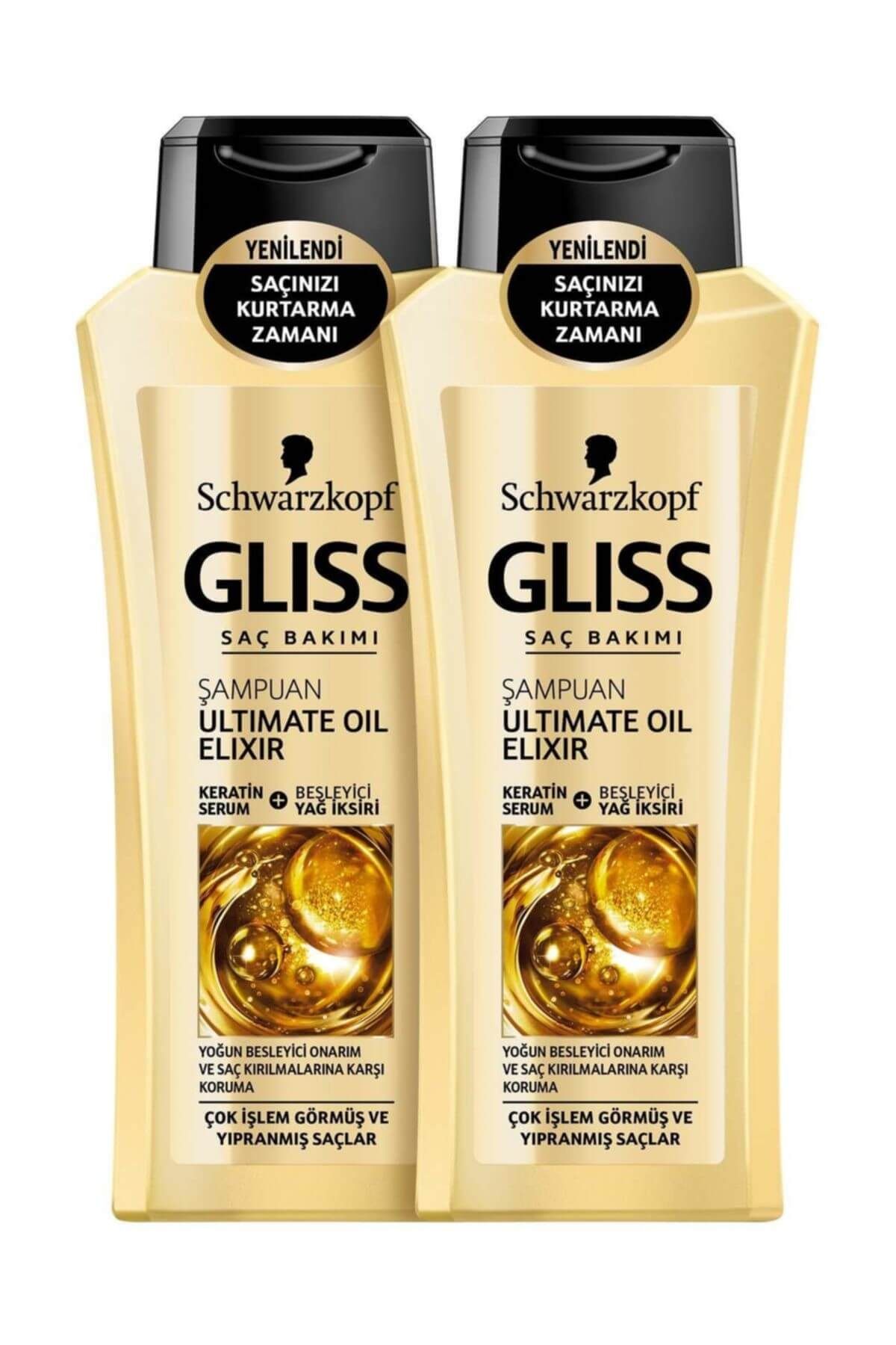 Gliss Oil Elixir Şampuan 360 ml x 2