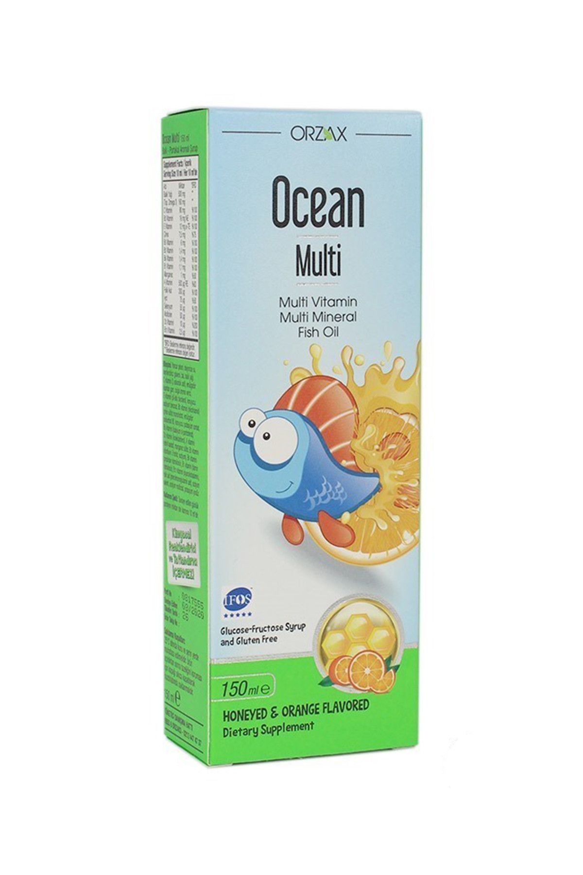 Ocean Multi Vitamin Ve Balık Yağı 150 ml