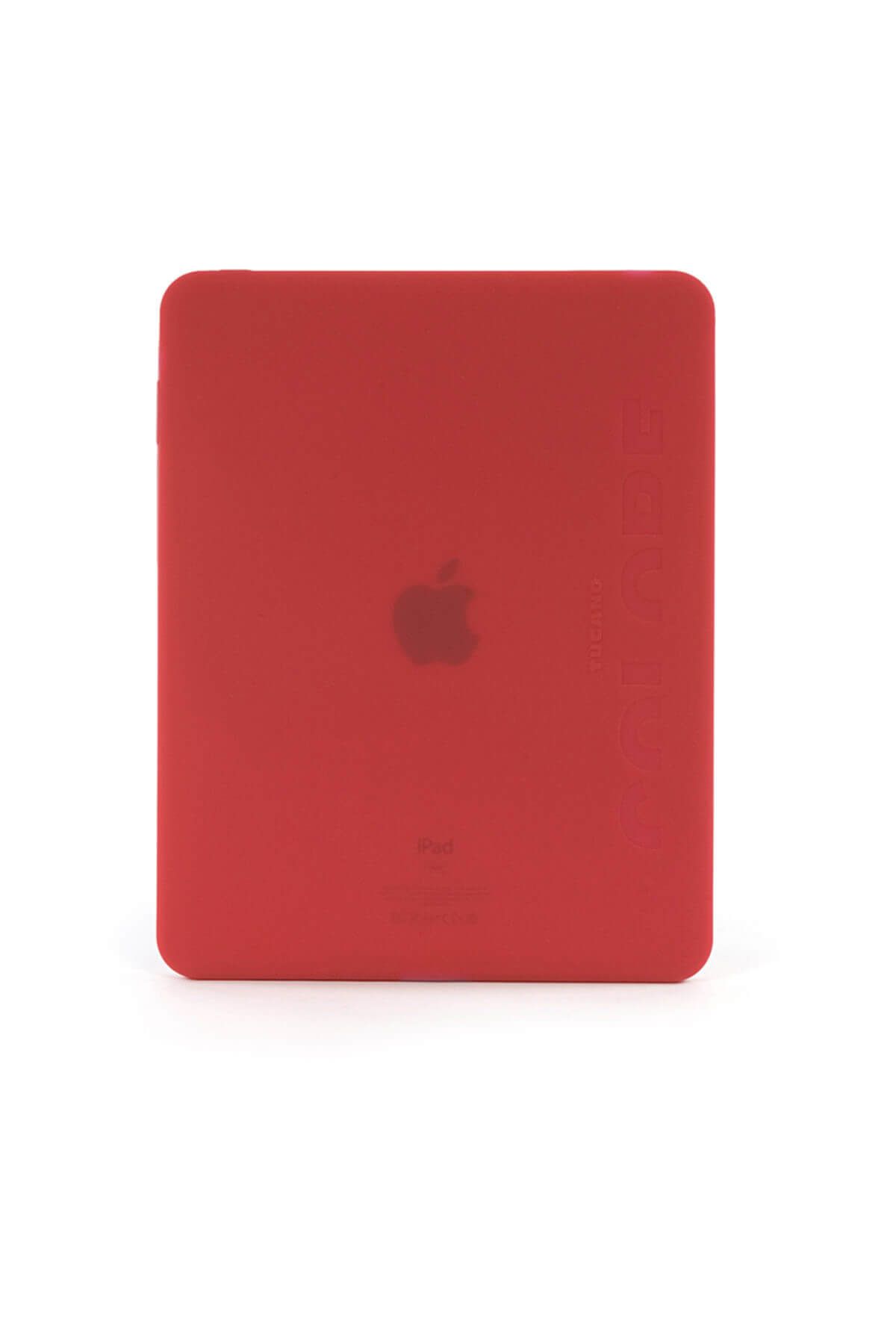 Tucano IPDCS-R Colore iPad 1 ile Uyumlu Silikon Tablet Kılıfı Kırımızı