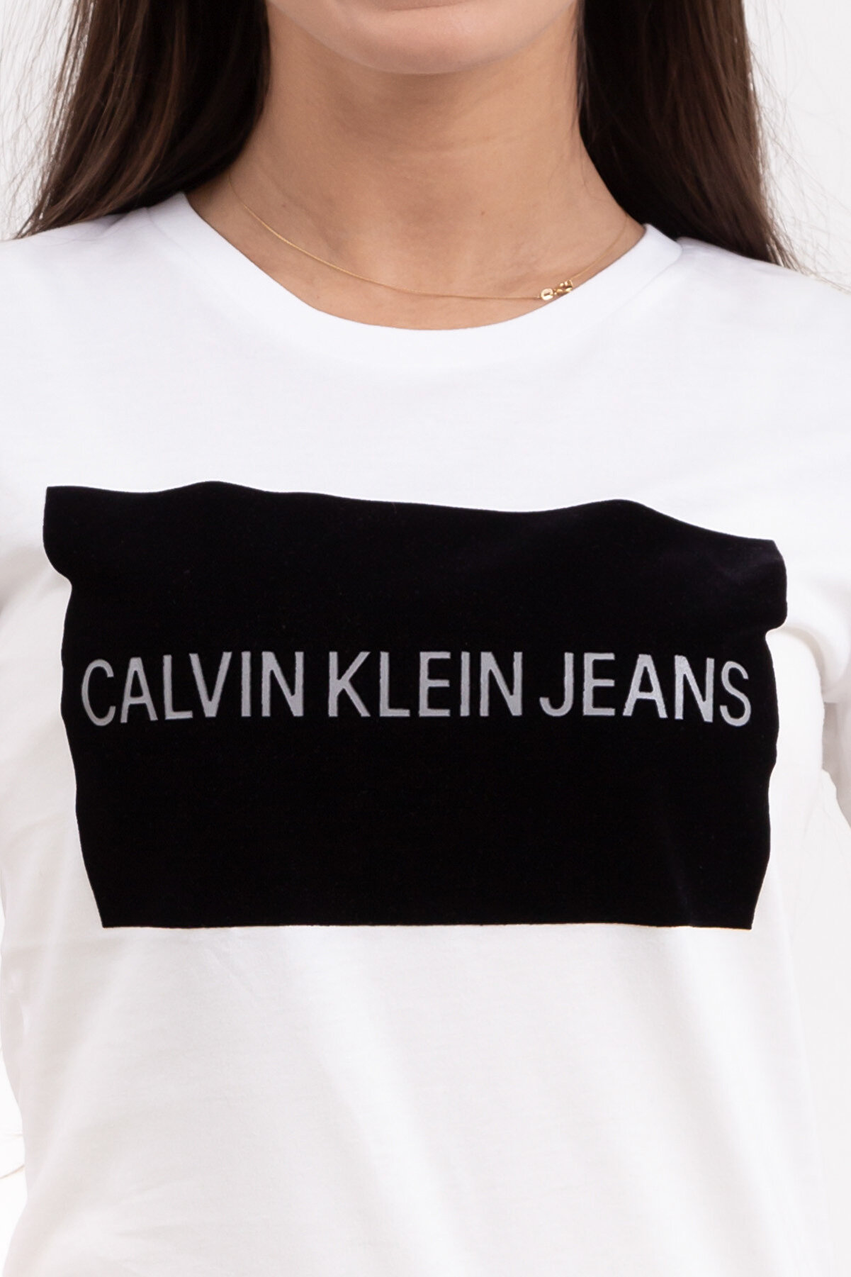 Calvin Klein Kadın T-Shirt 18KJ20J208613-CK112