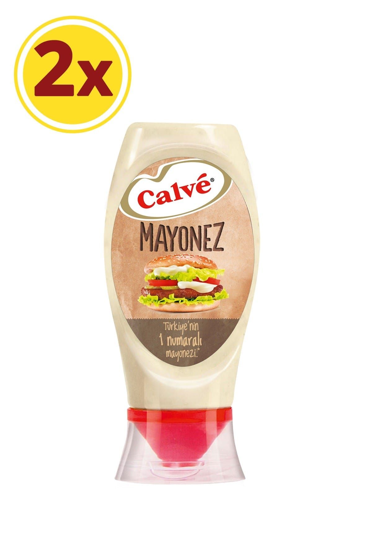 Calve Regular Mayonez 600 g 2 Adet