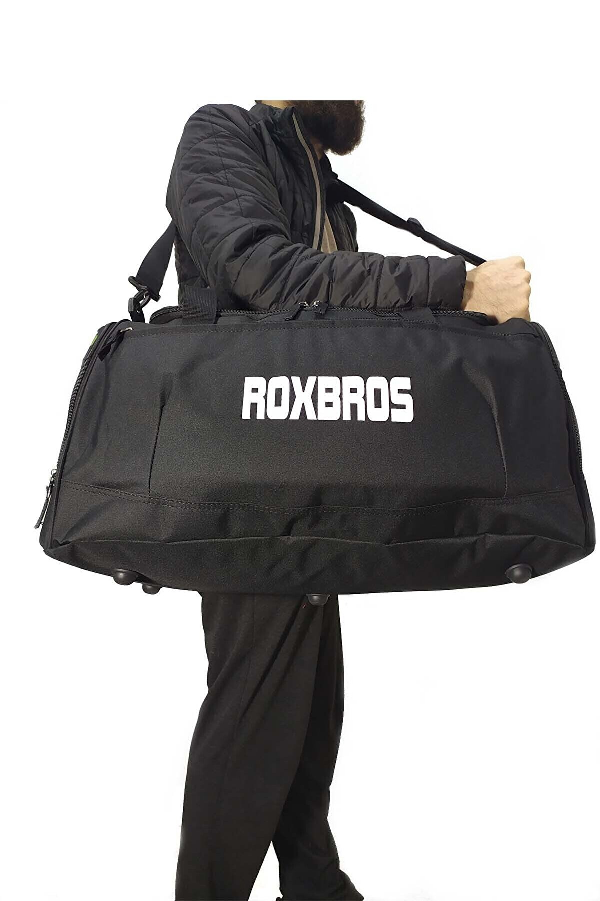 Roxbros 62 Cm Büyük Boy Seyahat Çantası Spor Çanta Adidas Nike Model