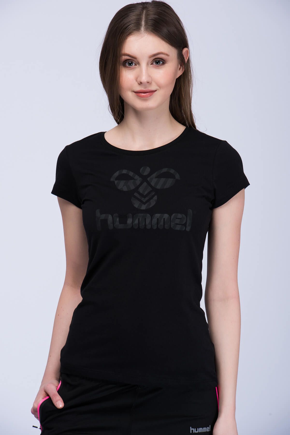 hummel Kadın T-Shirt - Classic Bee Womens Logo Ss Tee