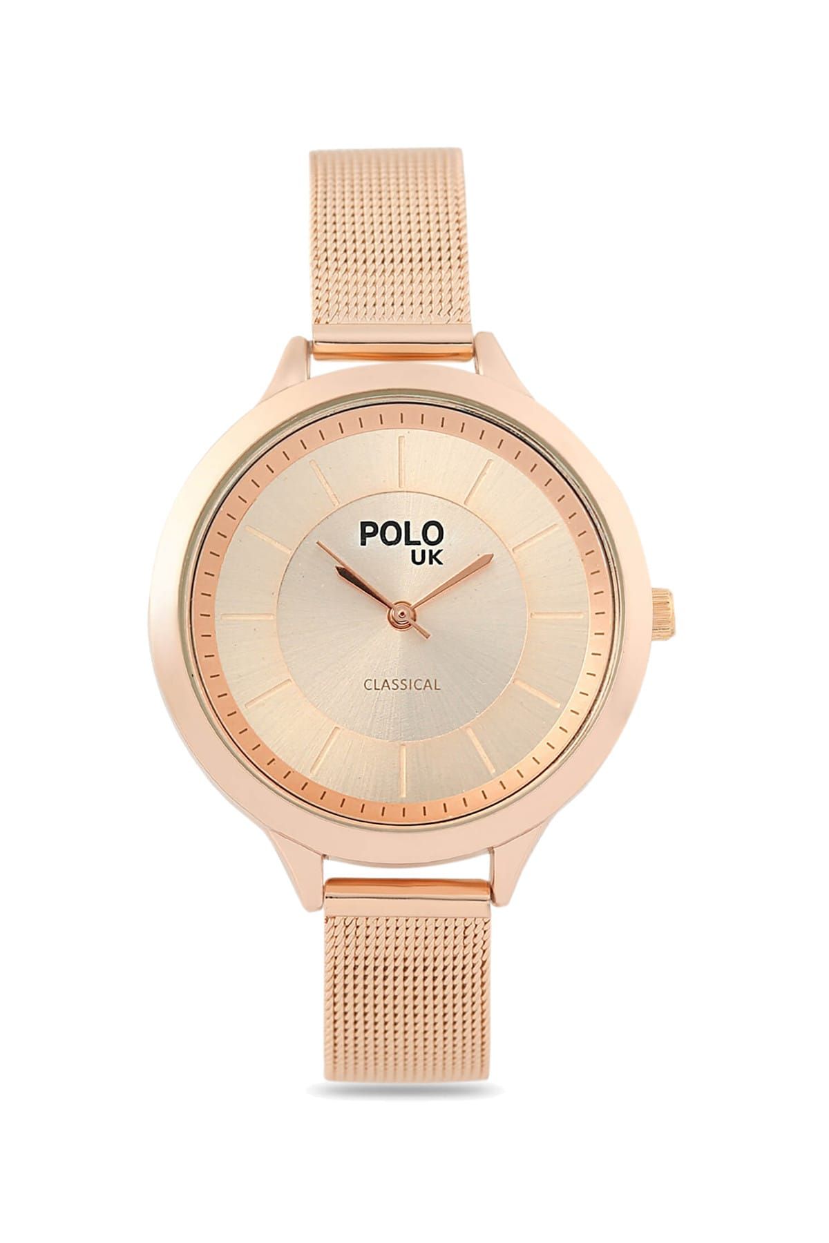 Polo U.K. Hasır Metal Kadın Kol Saati POLOUK 5452