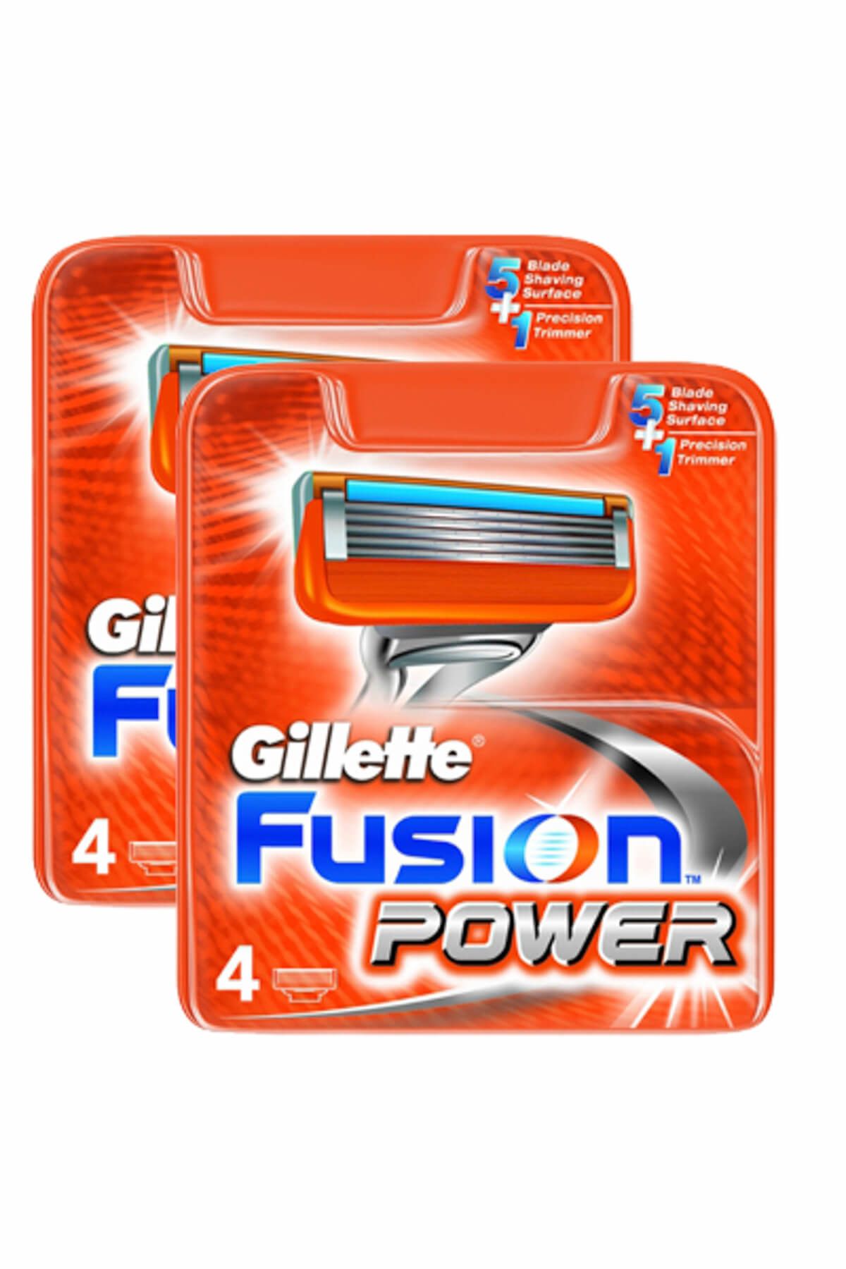 Gillette Fusion Power Yedek Tıraş Bıçağı 4 Lü x 2 Adet